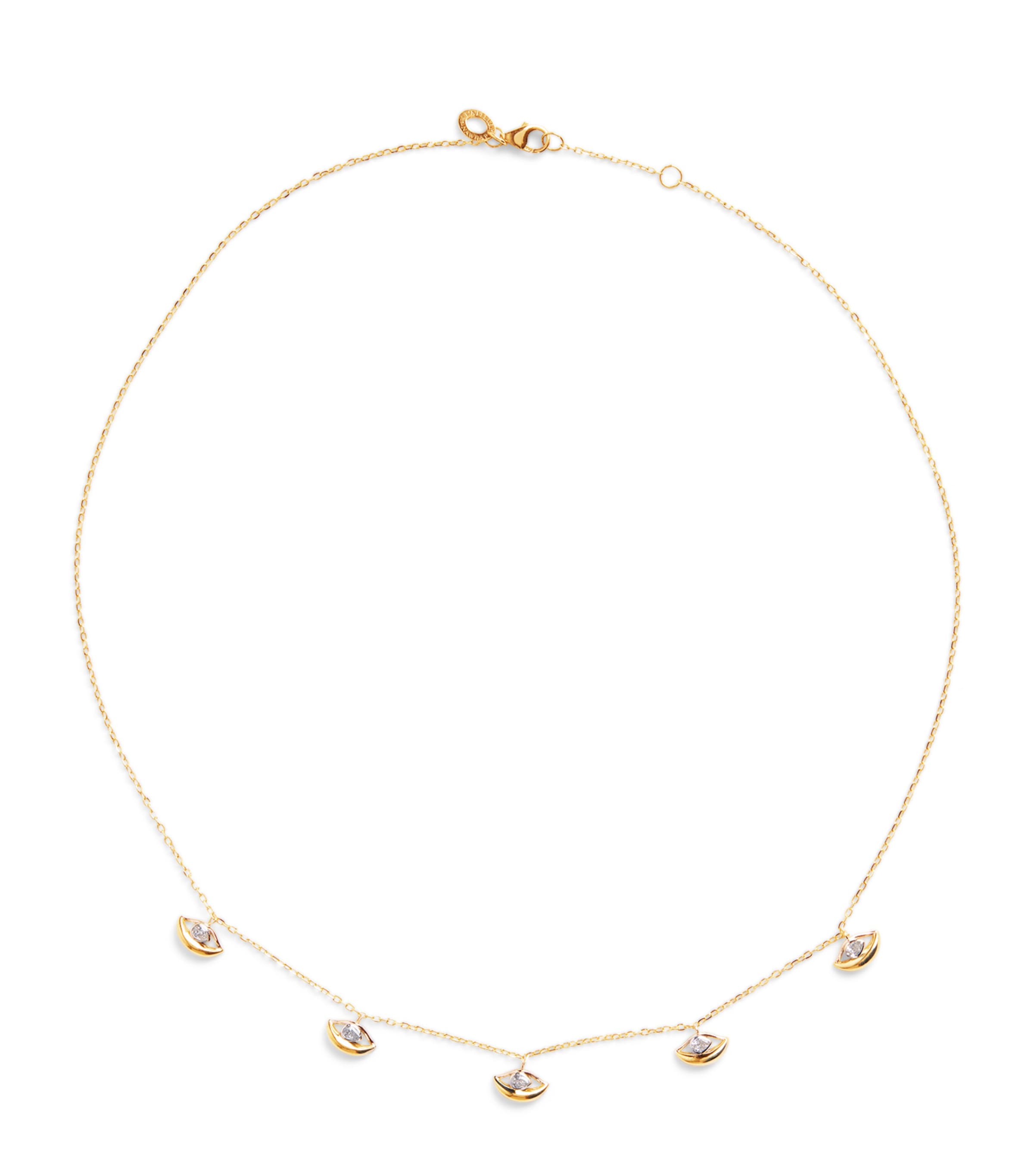 Yellow Gold and Diamond N*93 Salvatore Choker YELLOW GOLD Image 1