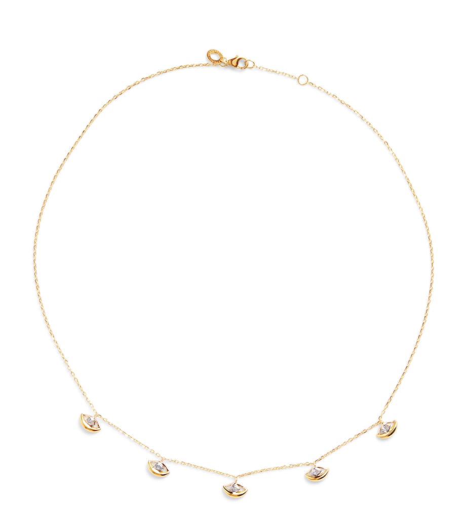 Yellow Gold and Diamond N*93 Salvatore Choker YELLOW GOLD Image 1