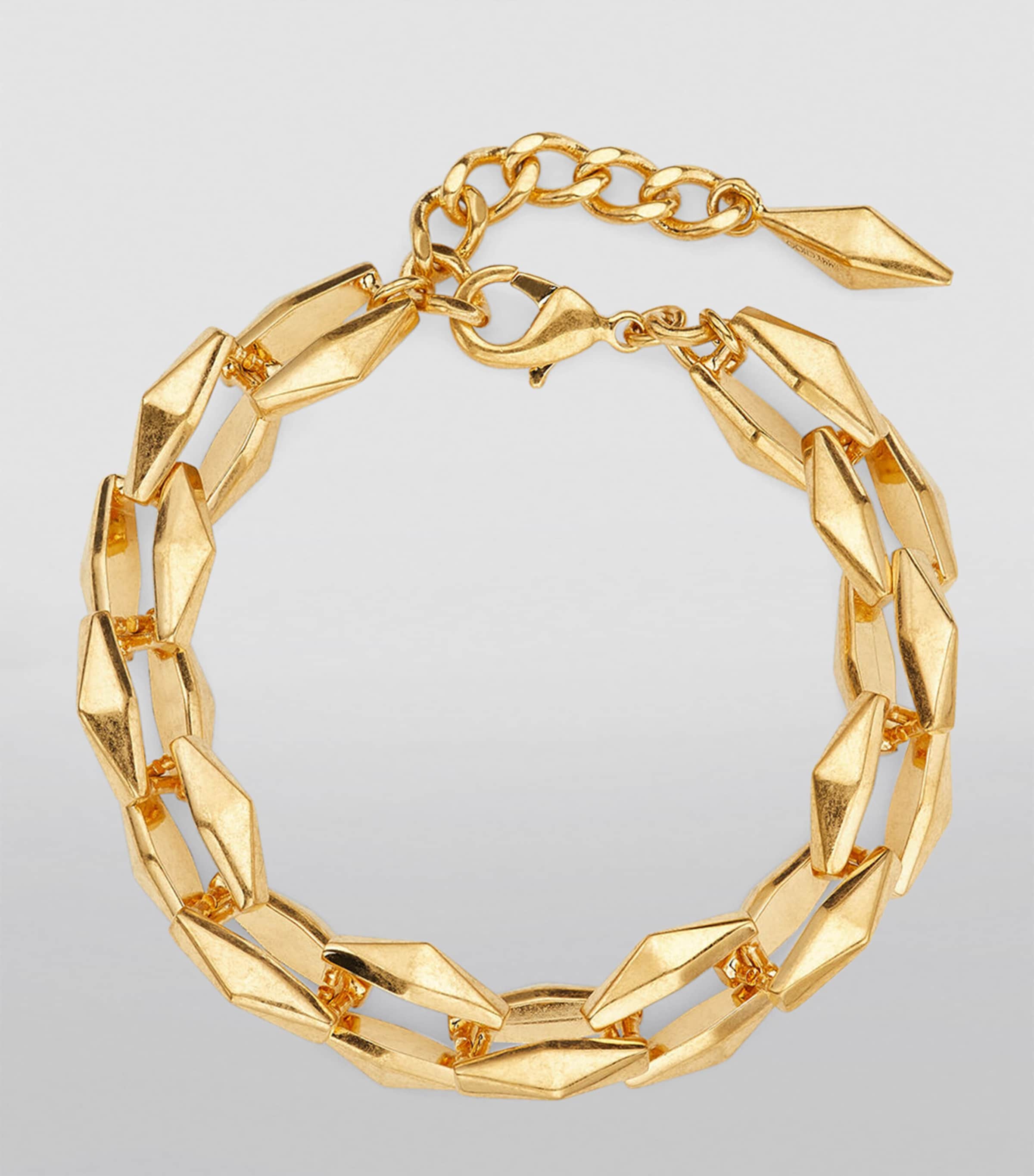 Diamond Chain Bracelet GOLD Image 4