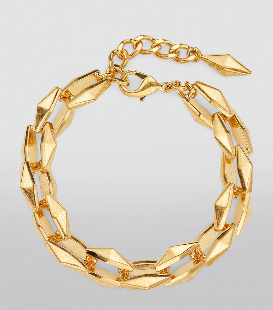Diamond Chain Bracelet GOLD Image 4