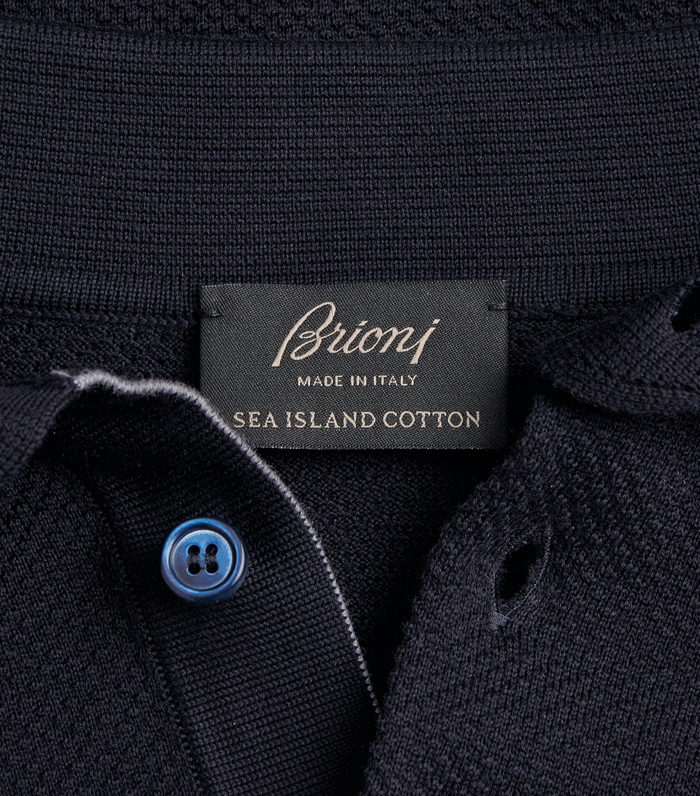 Cotton Contrast-Stitch Polo Shirt 4112 Image 5