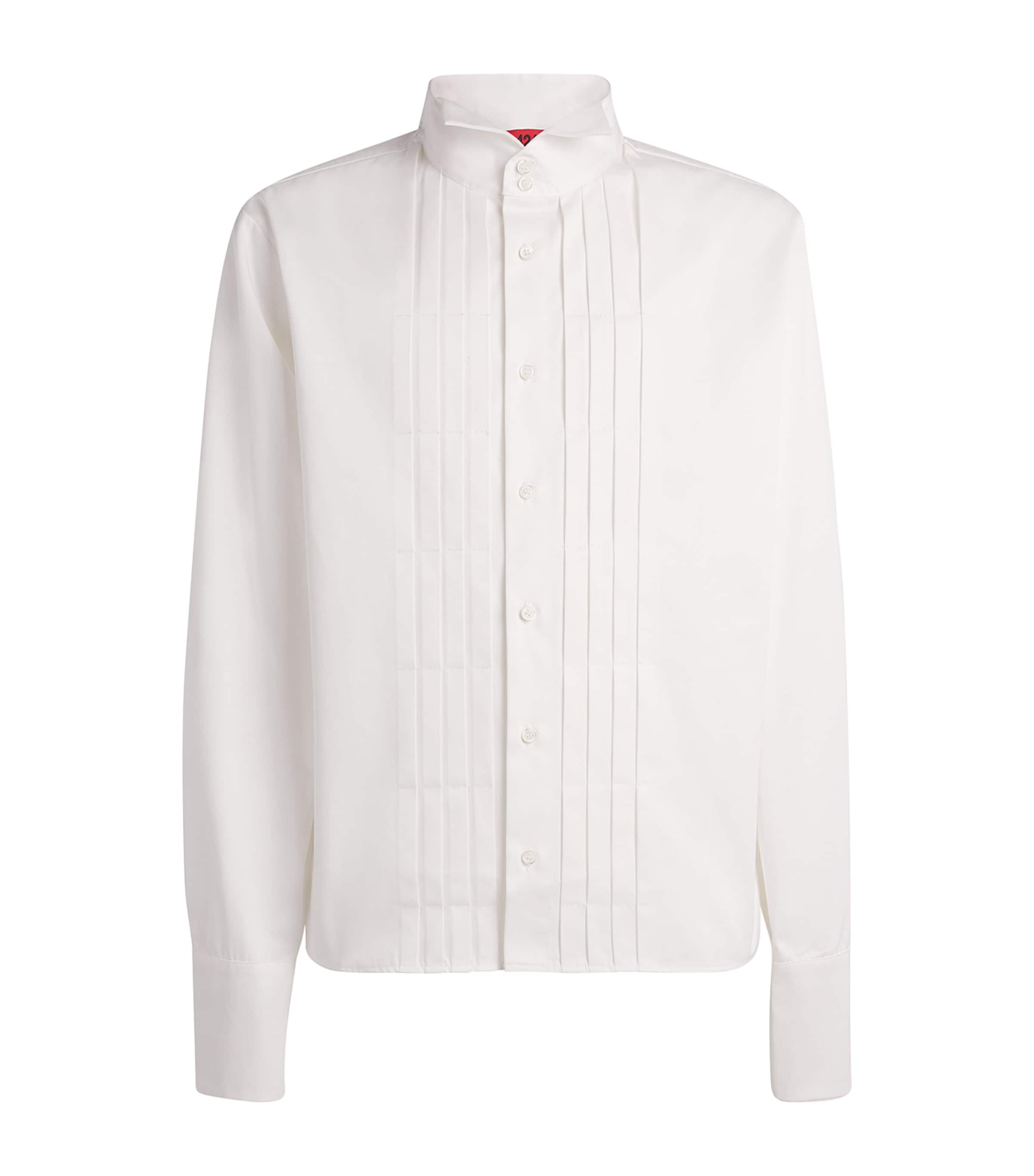 424 Cotton Pleated Shirt