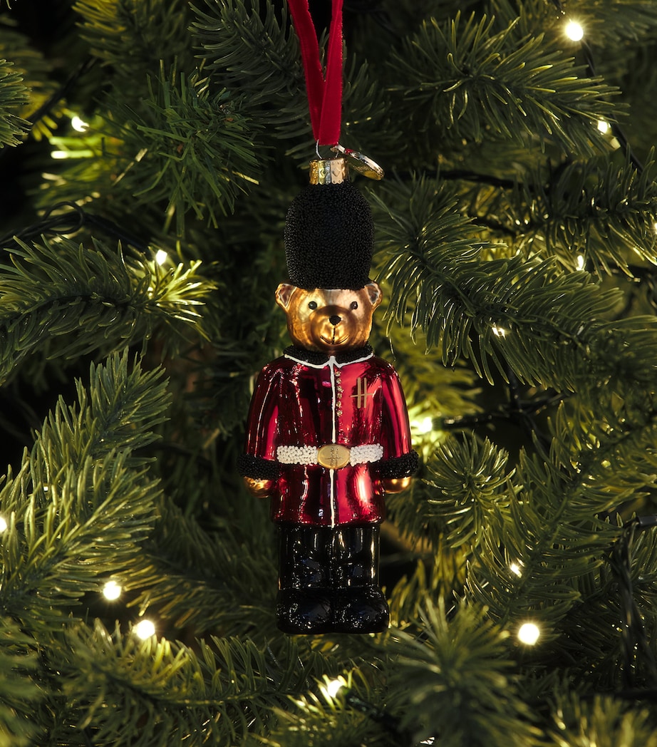 Harrods Bear Guard Tree Decoration Image 3