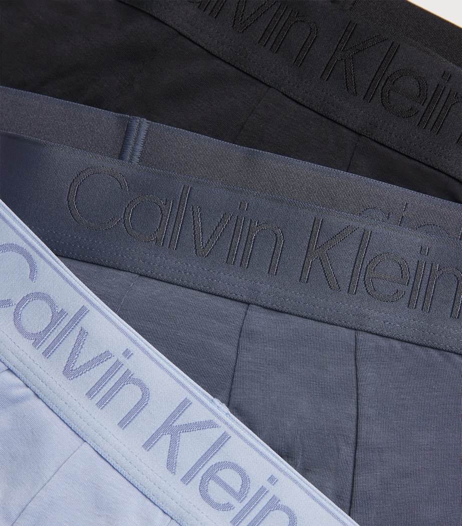 Stretch-Cotton Boxer Briefs (Pack of 3) 33VBLACK/TURBULENCE Image 5