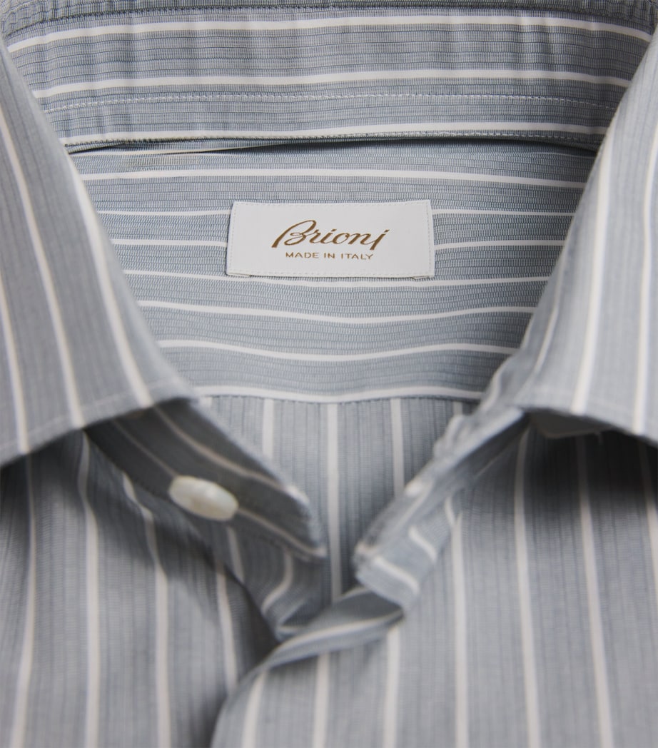 Cotton Stripe Shirt 1490 Image 5