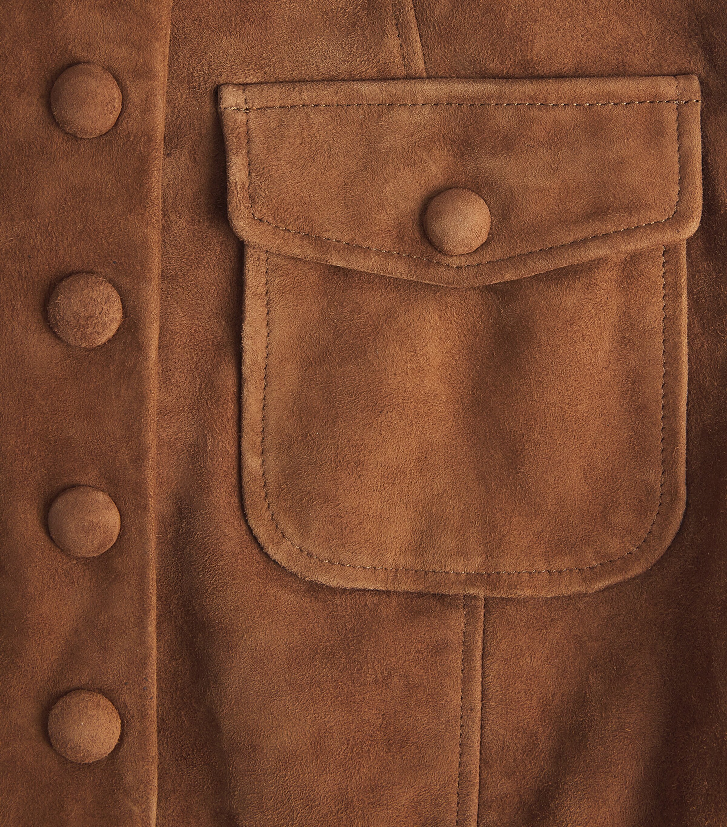 Rag & Bone Womens Suede Mercer Blazer Brown Image 6