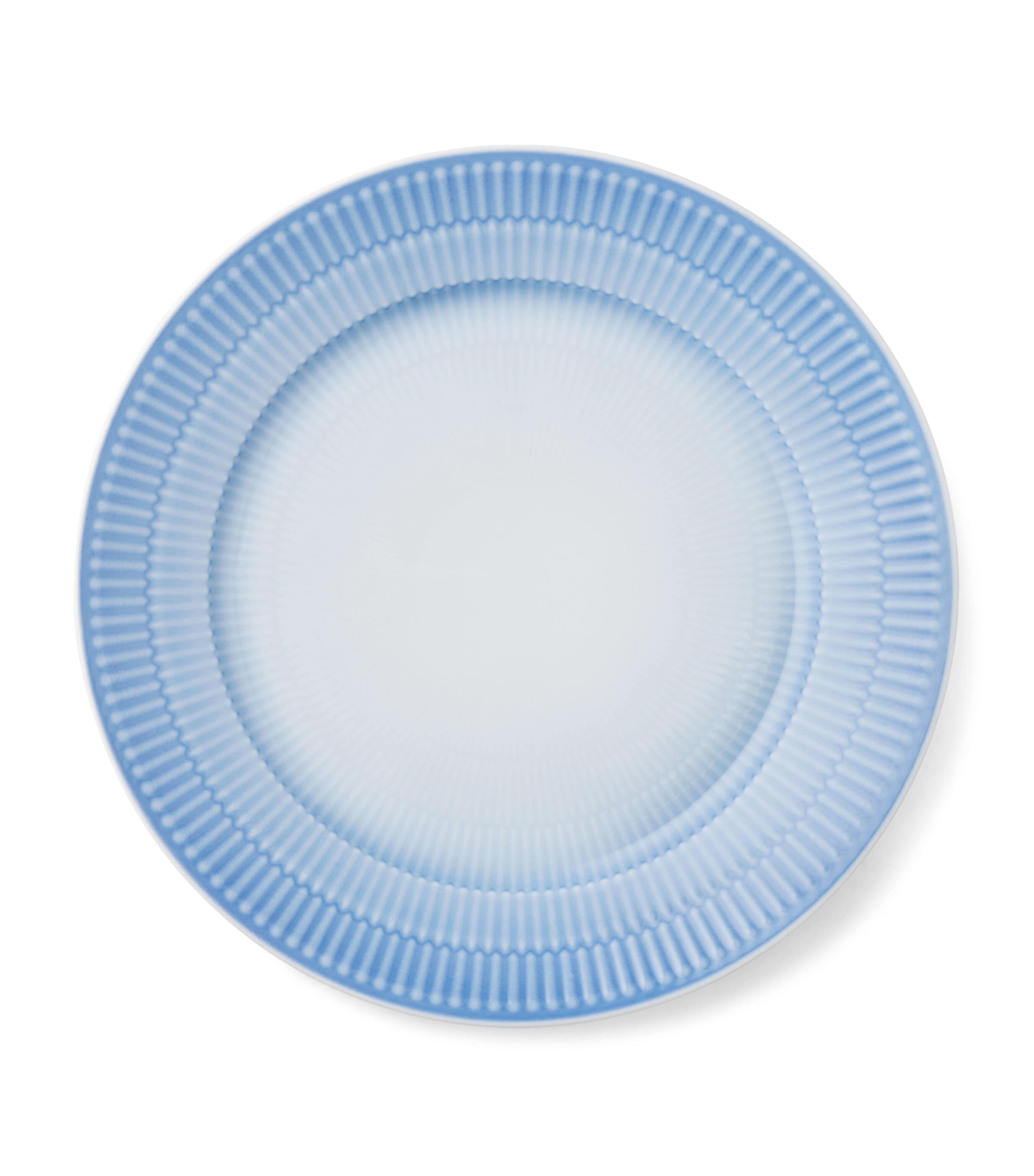 Royal Copenhagen Porcelain Iris Plate (22cm) Blue Image 1