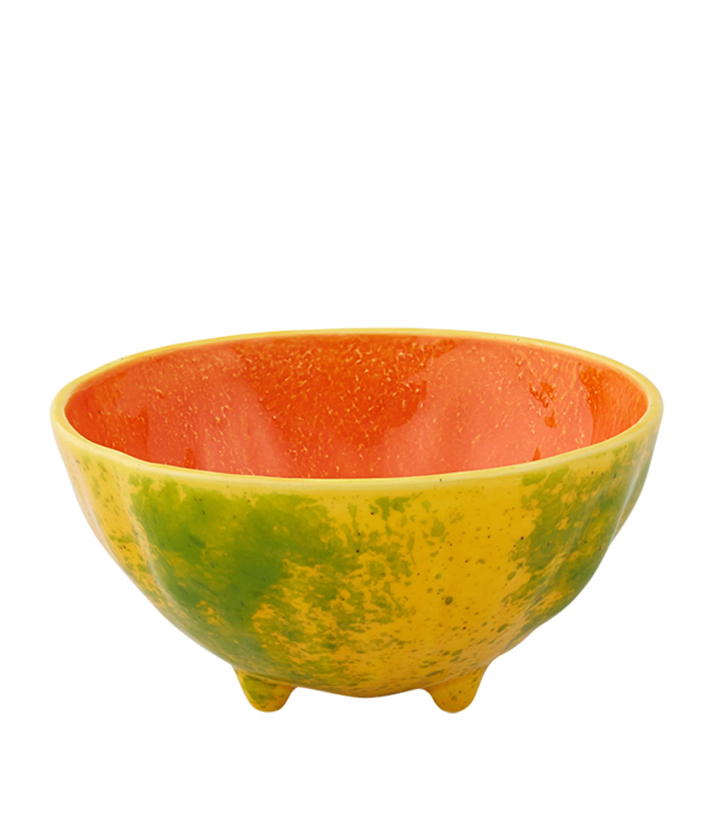 Shop Bordallo Pinheiro Papaya Bowl In Orange