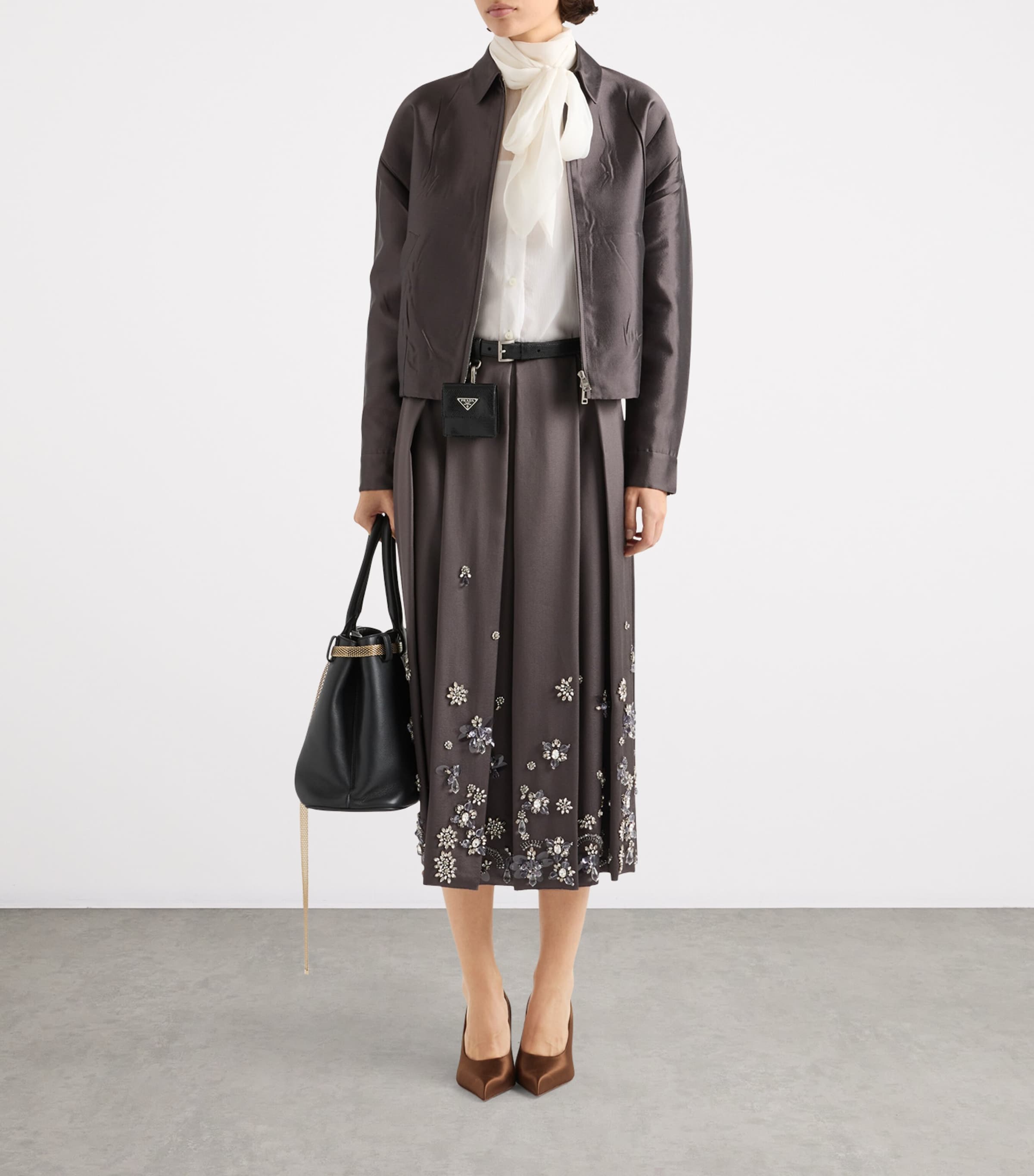 Silk-Wool Jacket F0031 Image 2