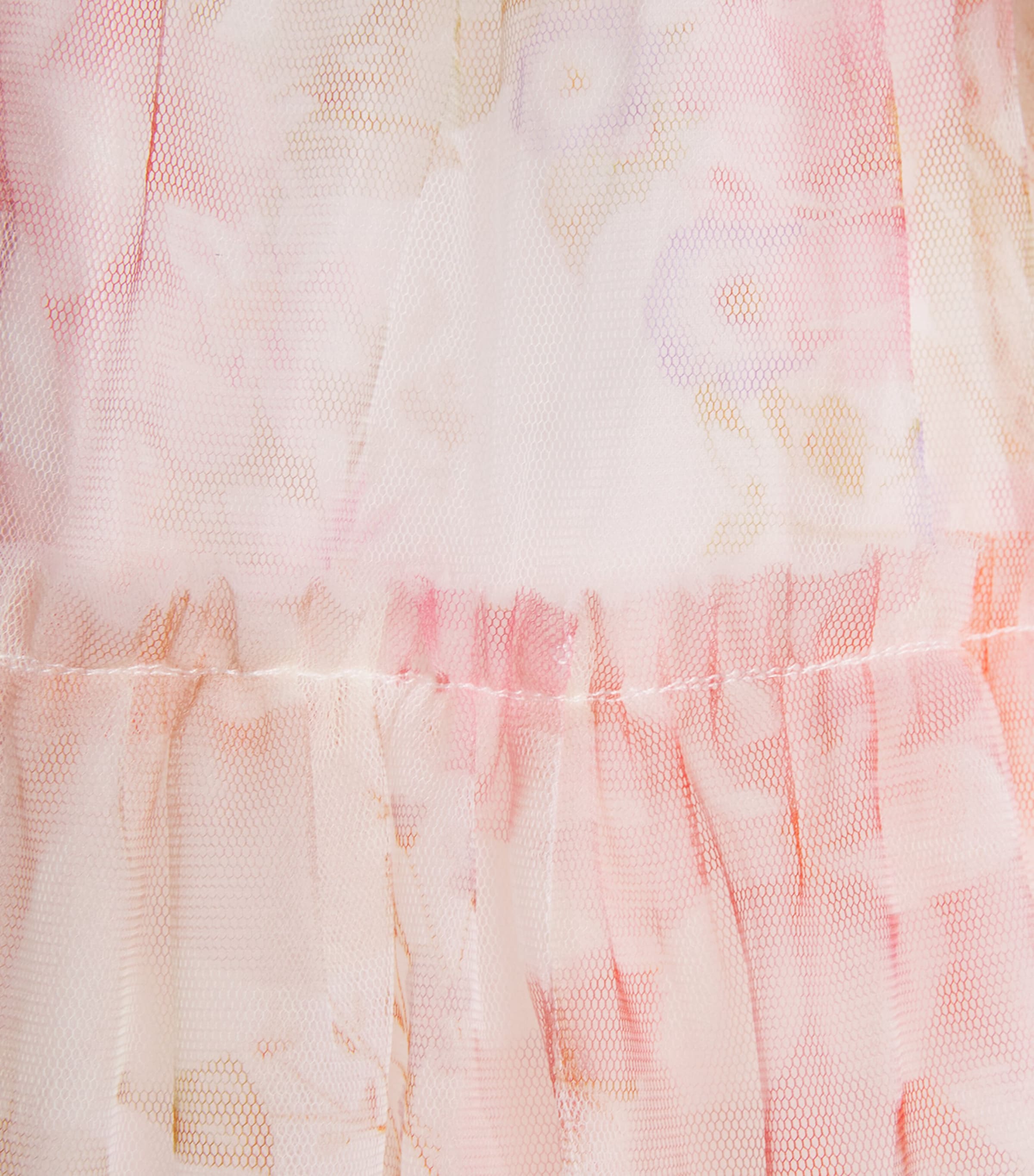 Tulle Floral Dress (4-16 Years) DELICATE BOUQET PRNT Image 3