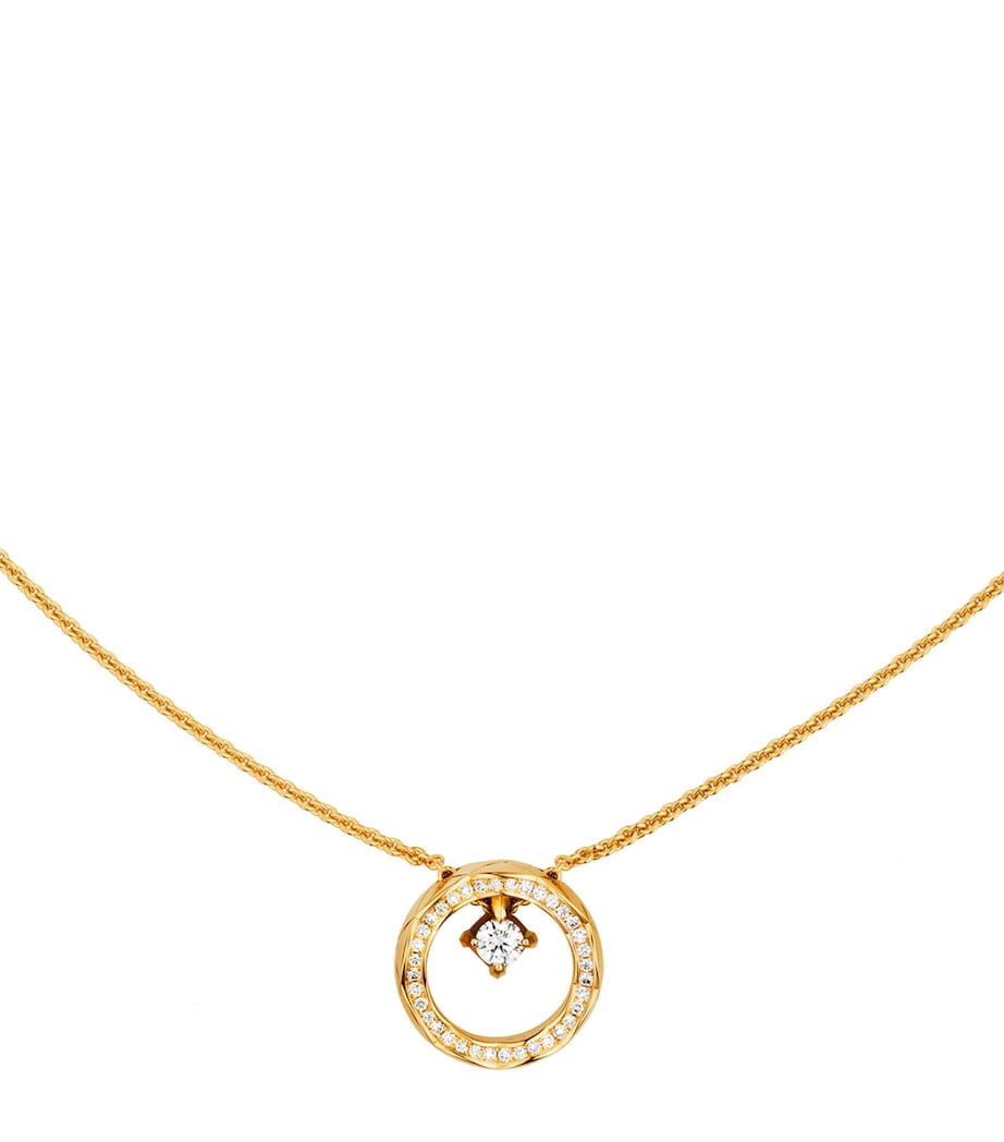 Yellow Gold and Diamond Coco Crush Necklace YELLOW Image 1