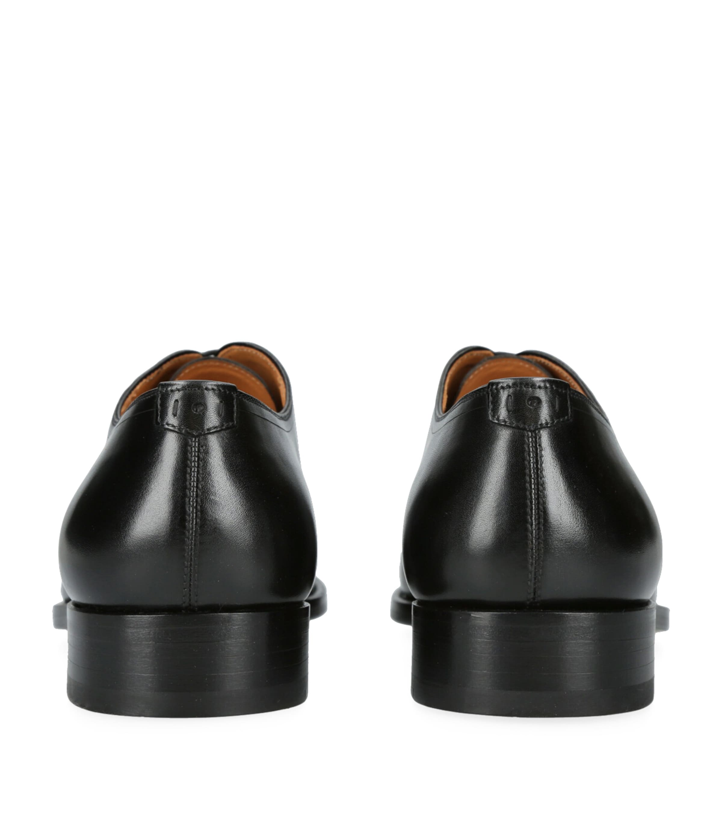 Magnanni Leather Flex Oxford Shoes Black Image 2
