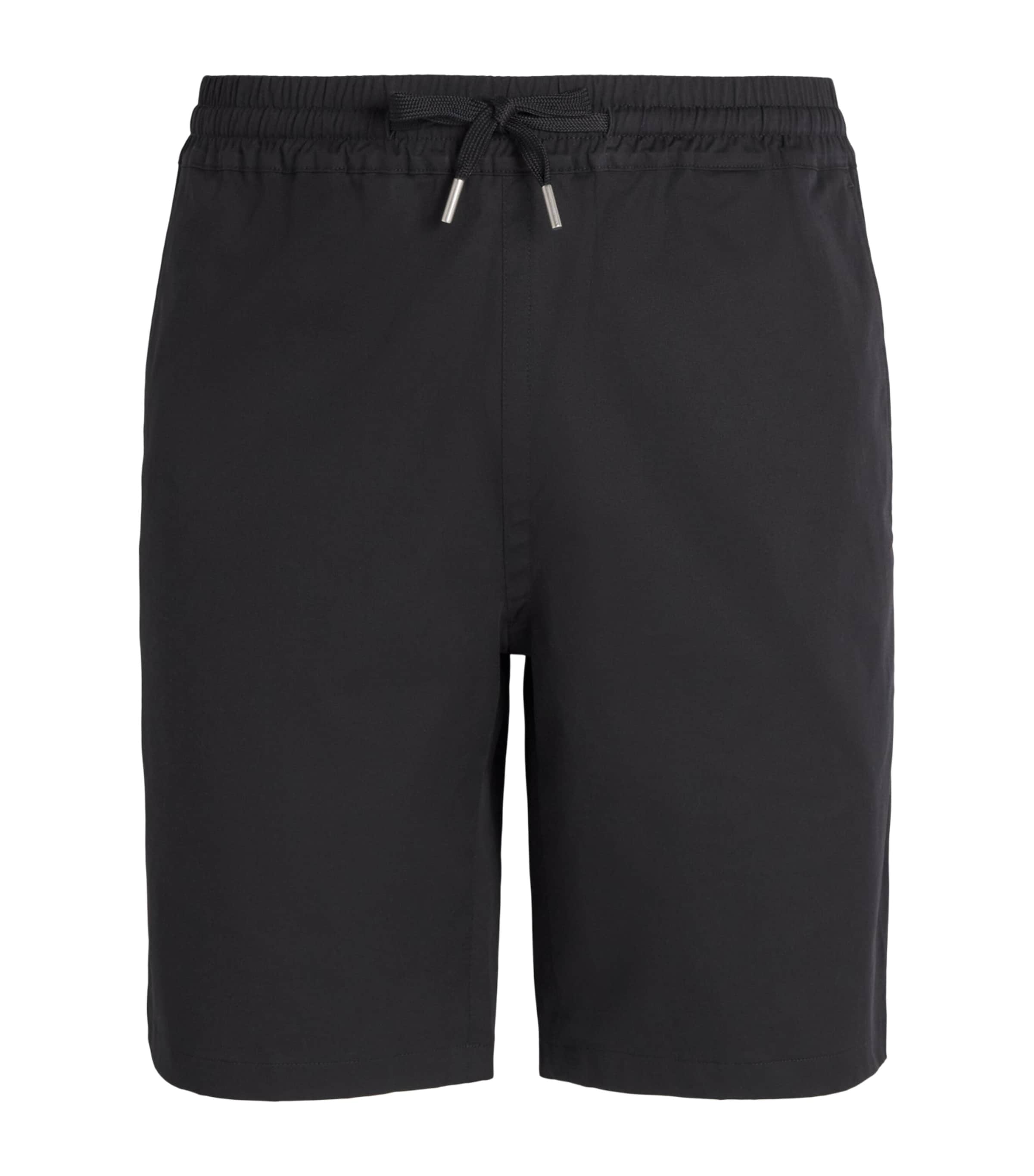 Sandro Paris Cotton Shorts In Black