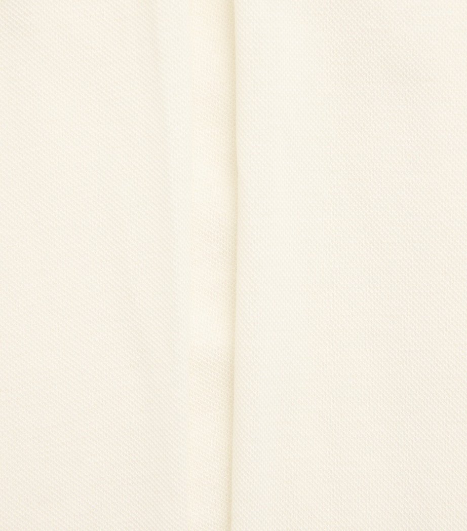 Polo Ralph Lauren Mens Cotton Featherweight Mesh Shirt Pale Cream Image 6