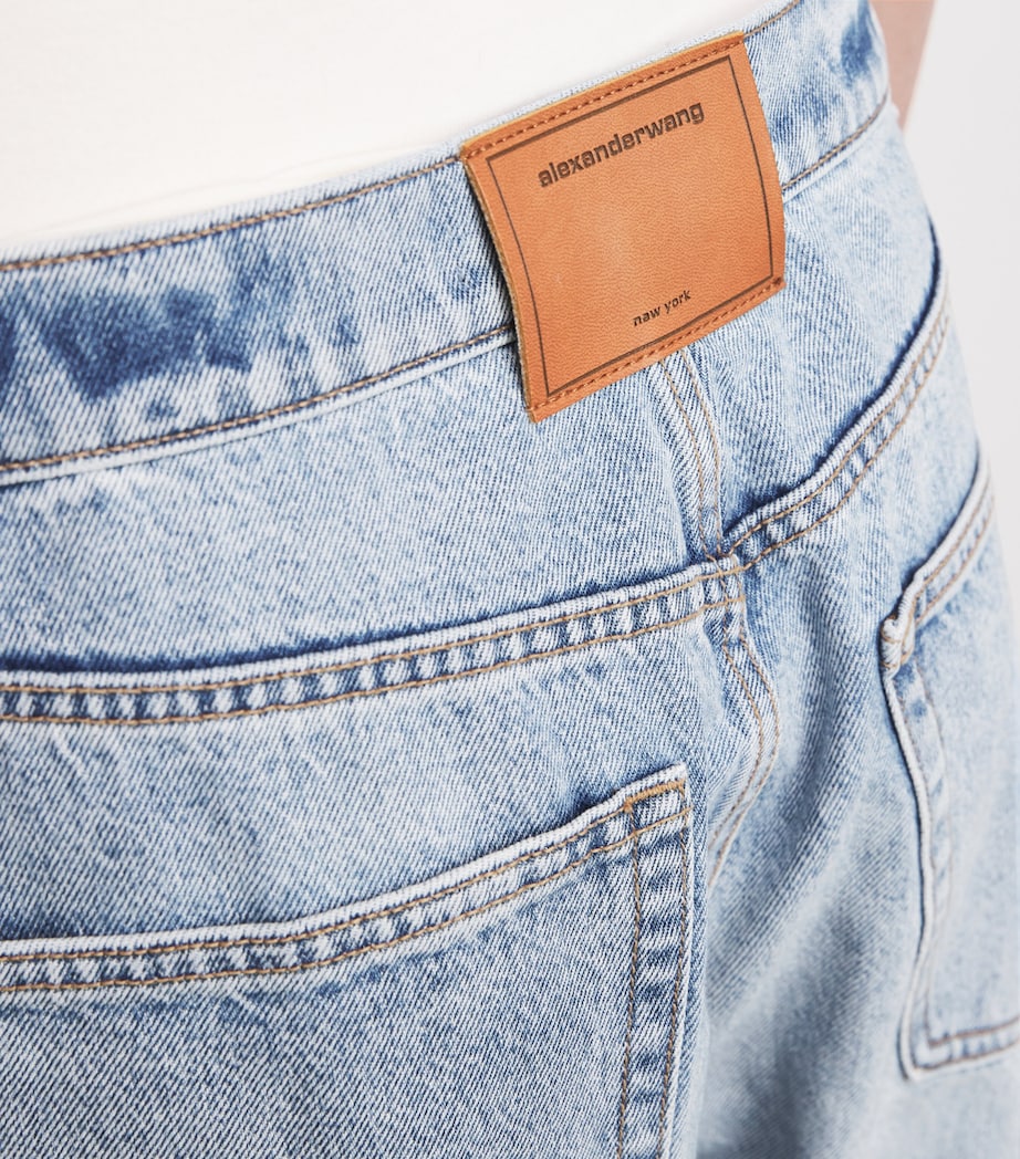 Blow Up Mid-Rise Barrel Jeans 470C VINTGBLEACHBLUE Image 6