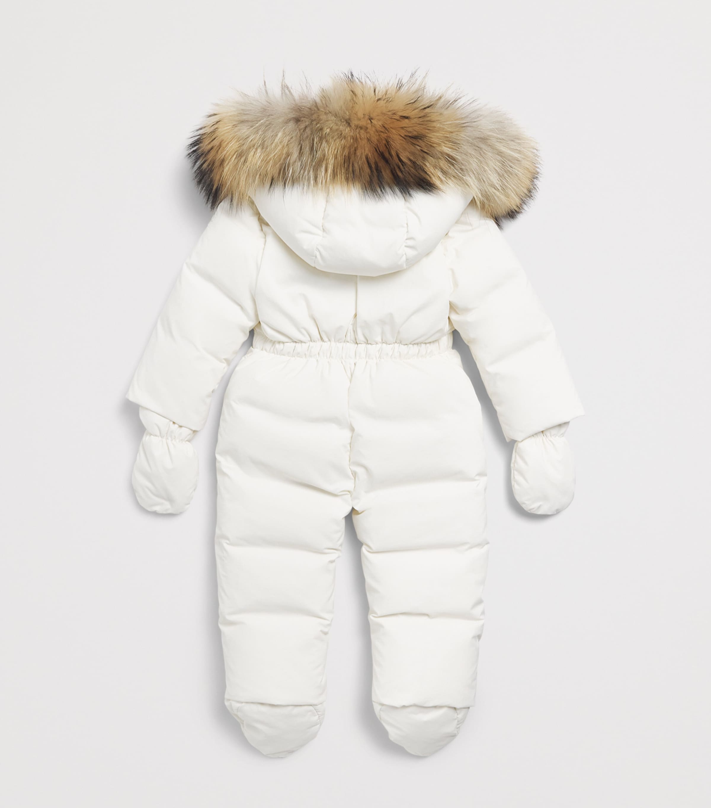 Il Gufo Hooded Snow Suit (3-36 Months) Milk Image 2