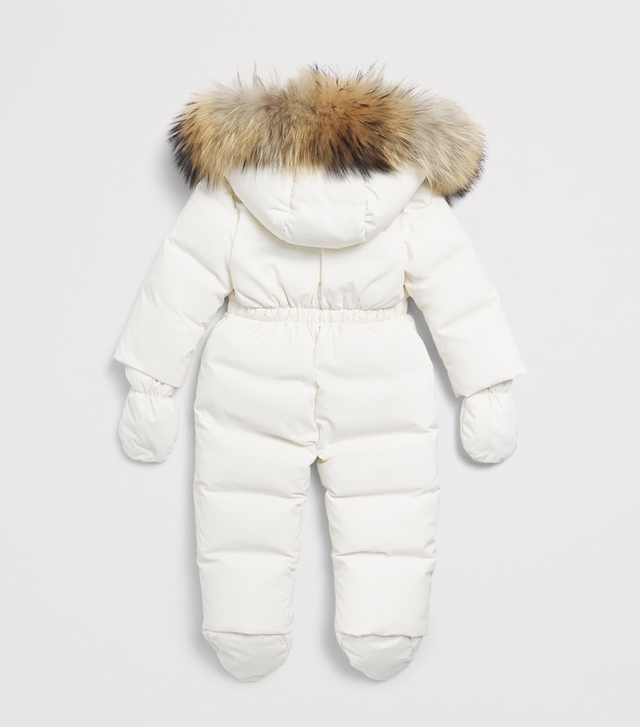 Il Gufo Hooded Snow Suit (3-36 Months) Milk Image 2