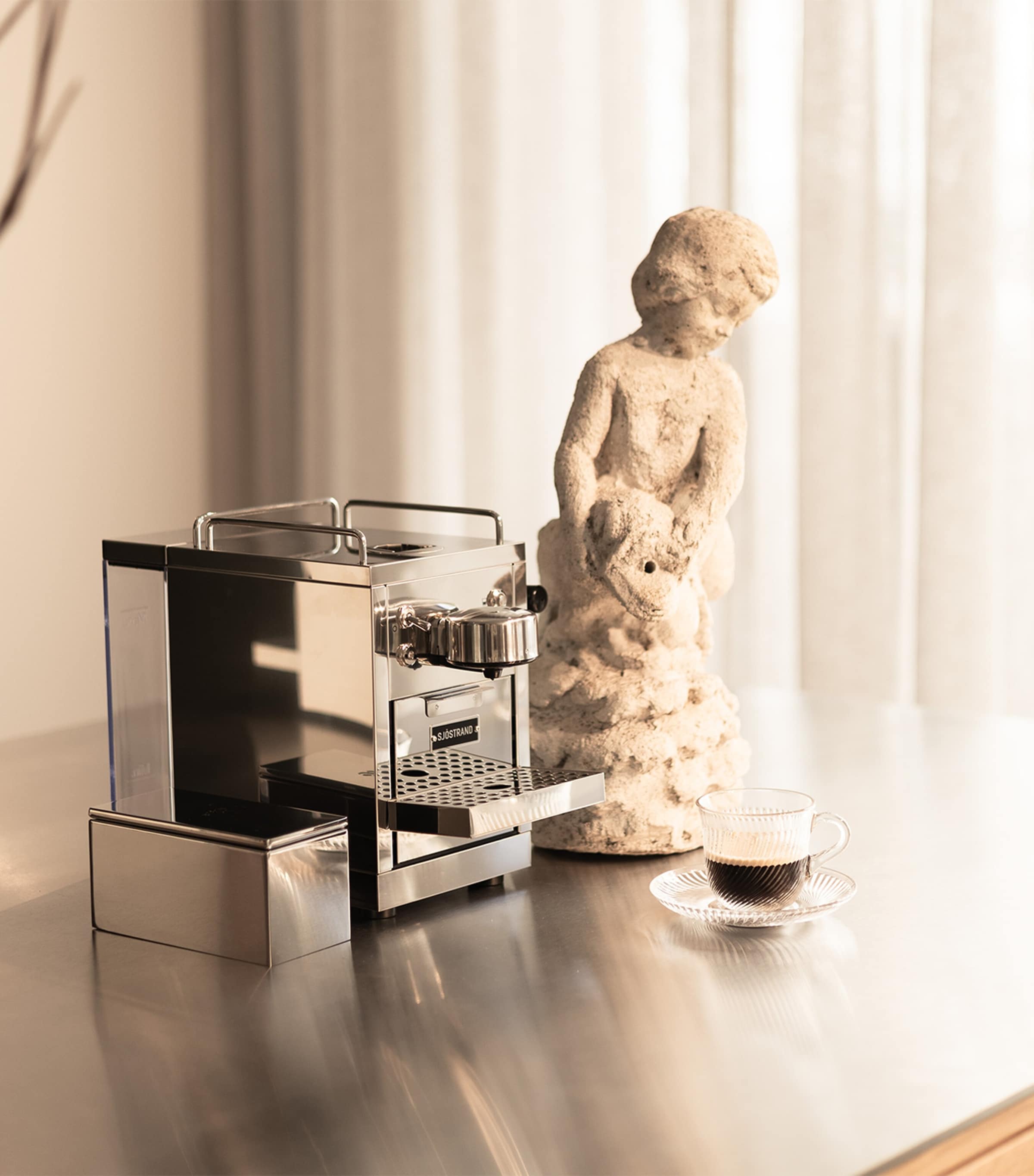 Stainless Steel Cofee Capsule Case STEEL Image 4