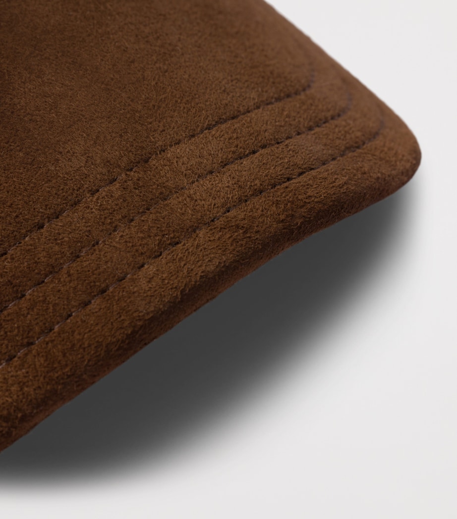 Suede Logo Baseball Cap F0324 Image 3