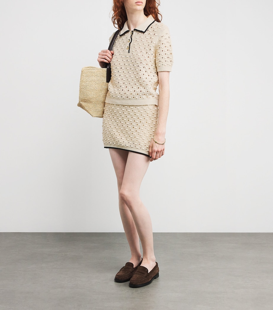 The Bauble Polo Top CREAM Image 2