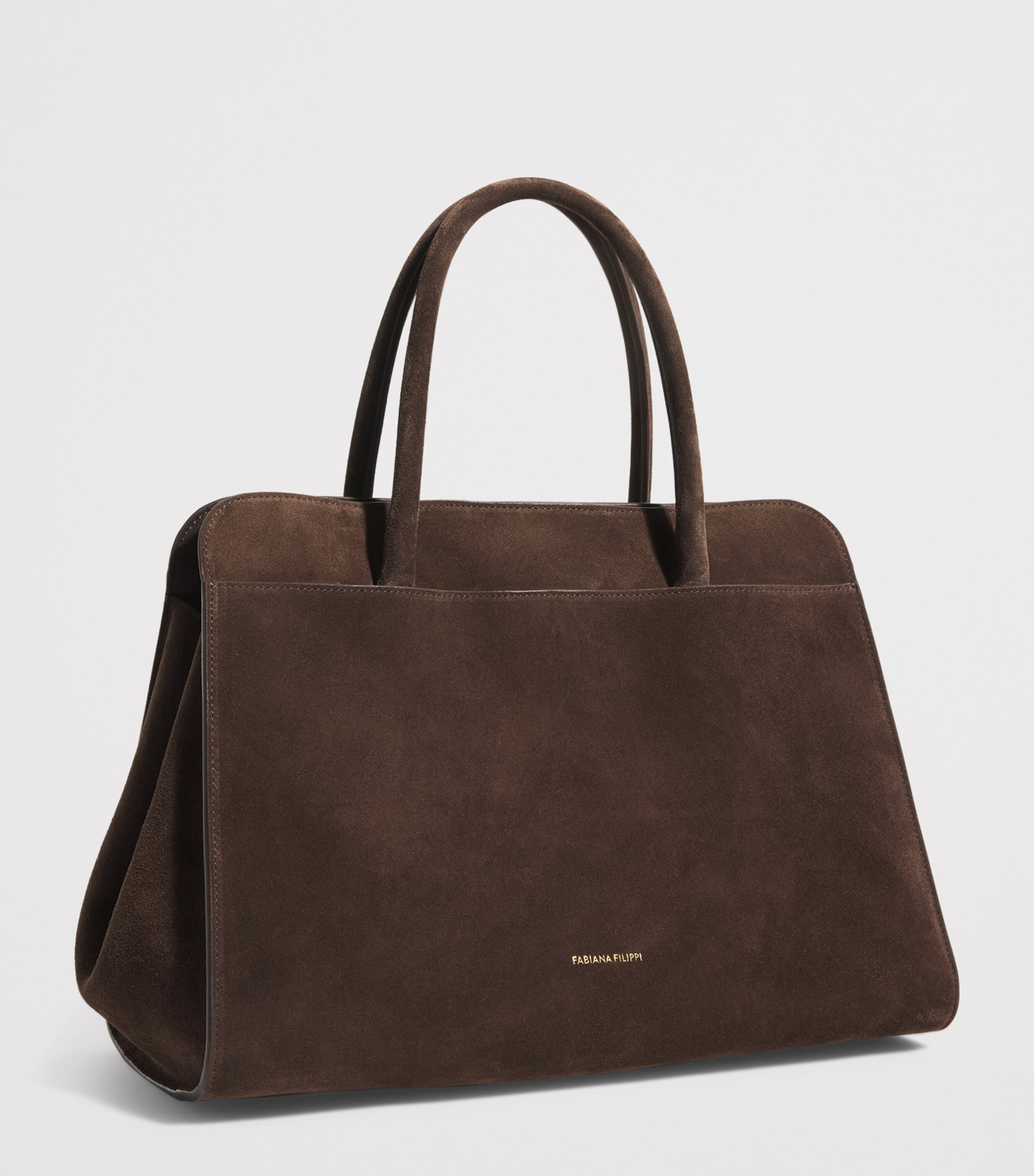 トートバッグ FABIANA FILIPPI TOP HANDLE BAGS Fabiana Filippi Black Leather Top Handle Bag – BALTINI