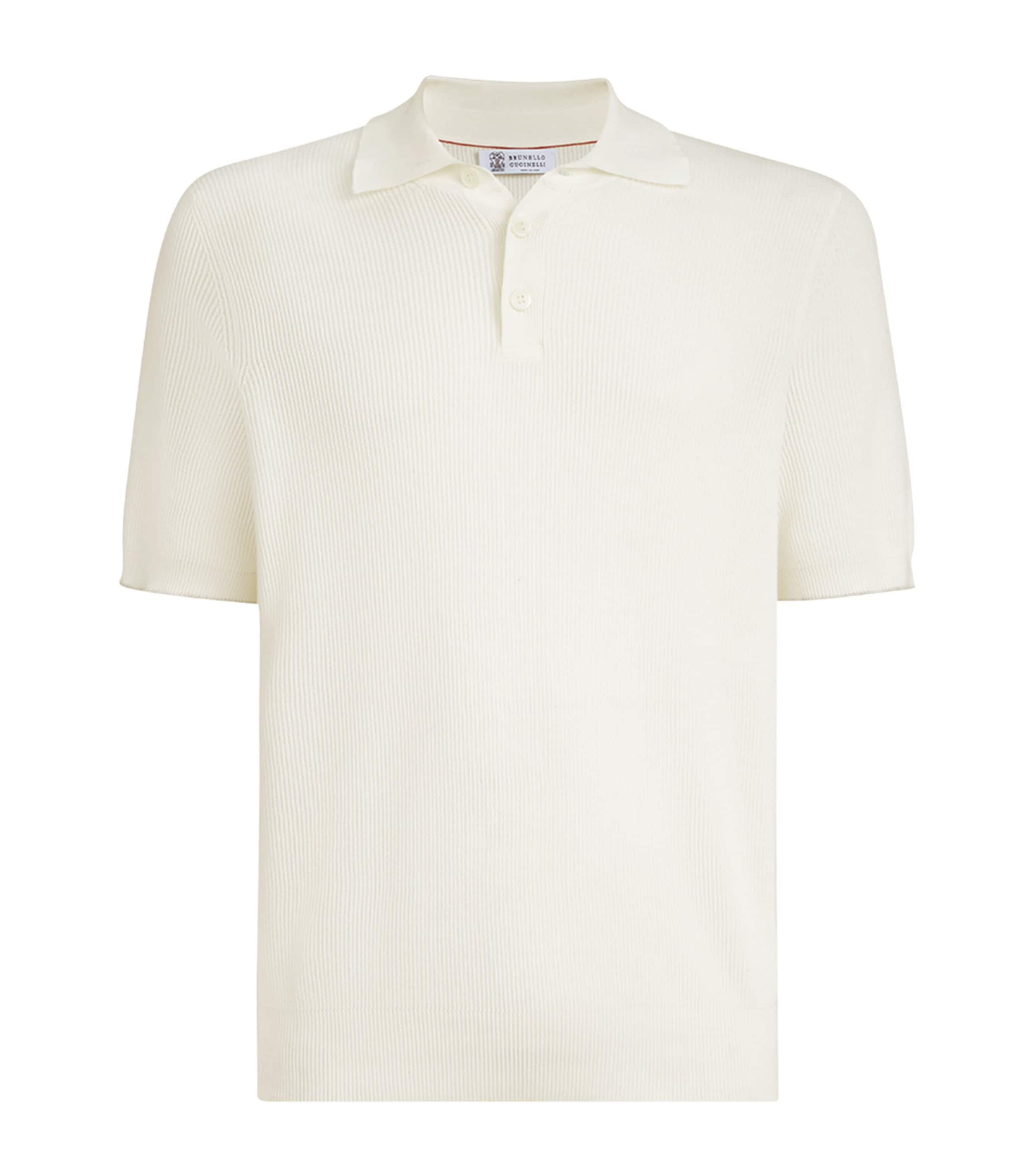 Brunello Cucinelli Mens M29400005CO312 POLO SWEATER . Image 1