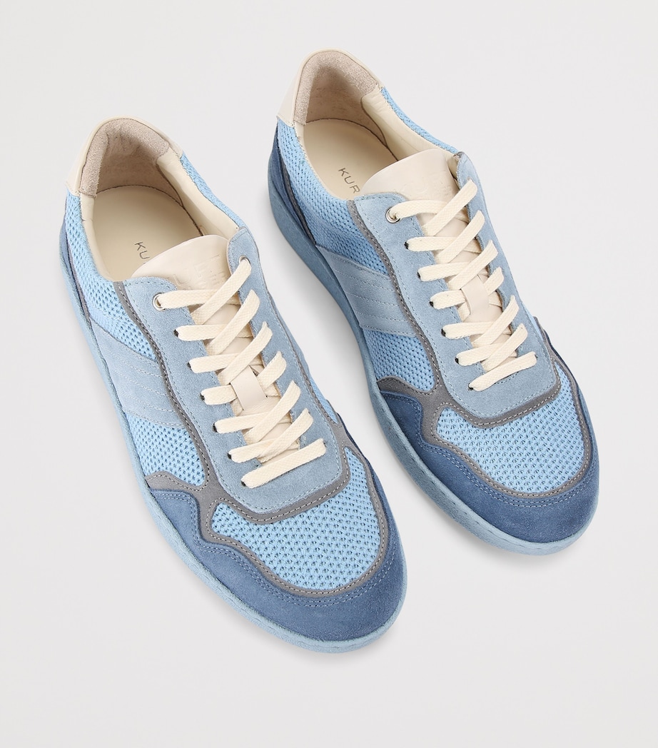 Suede-Fabric Lloyd 2 Sneakers PALE BLUE Image 4