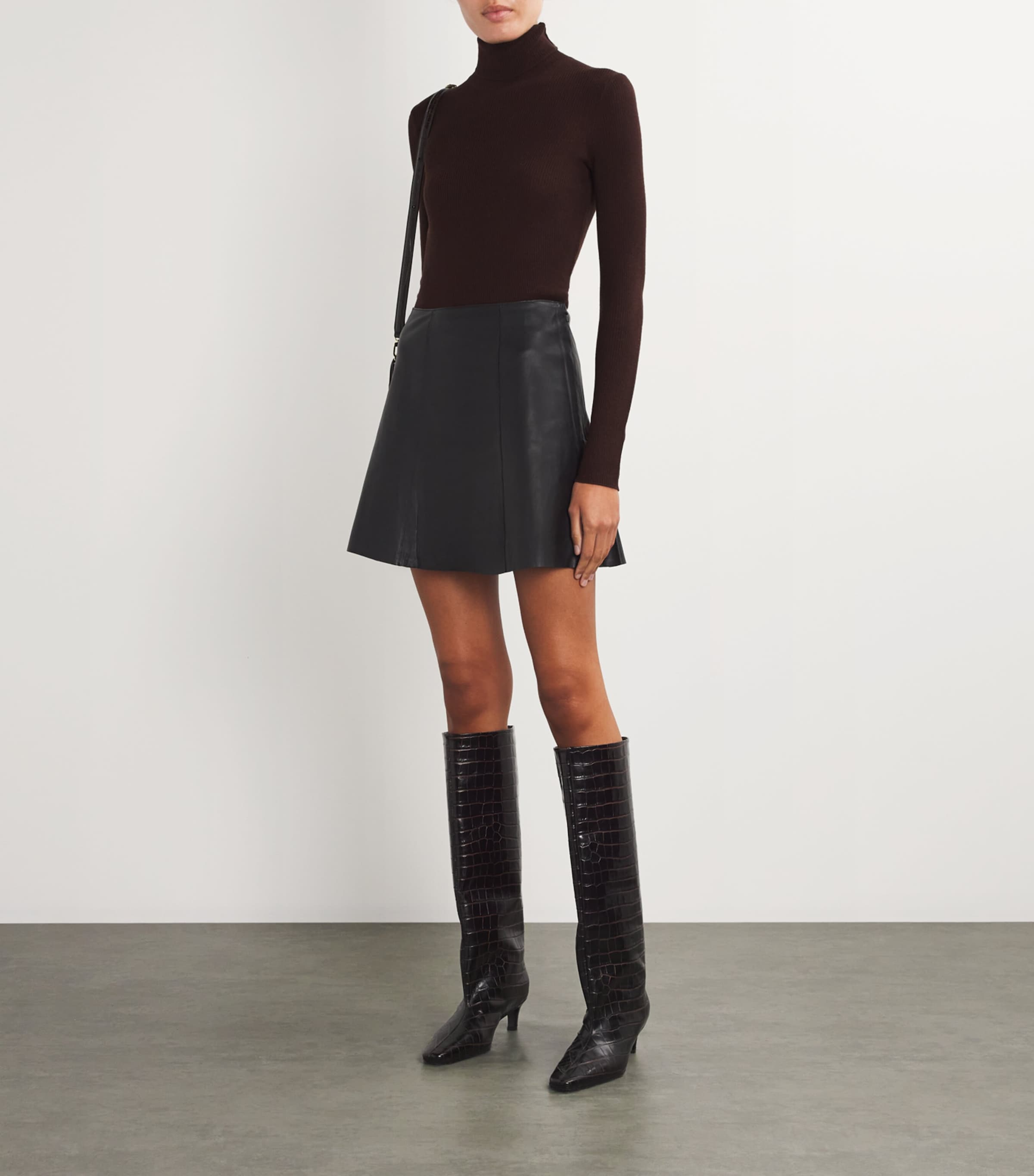 Milko Rollneck Sweater BROWN Image 2