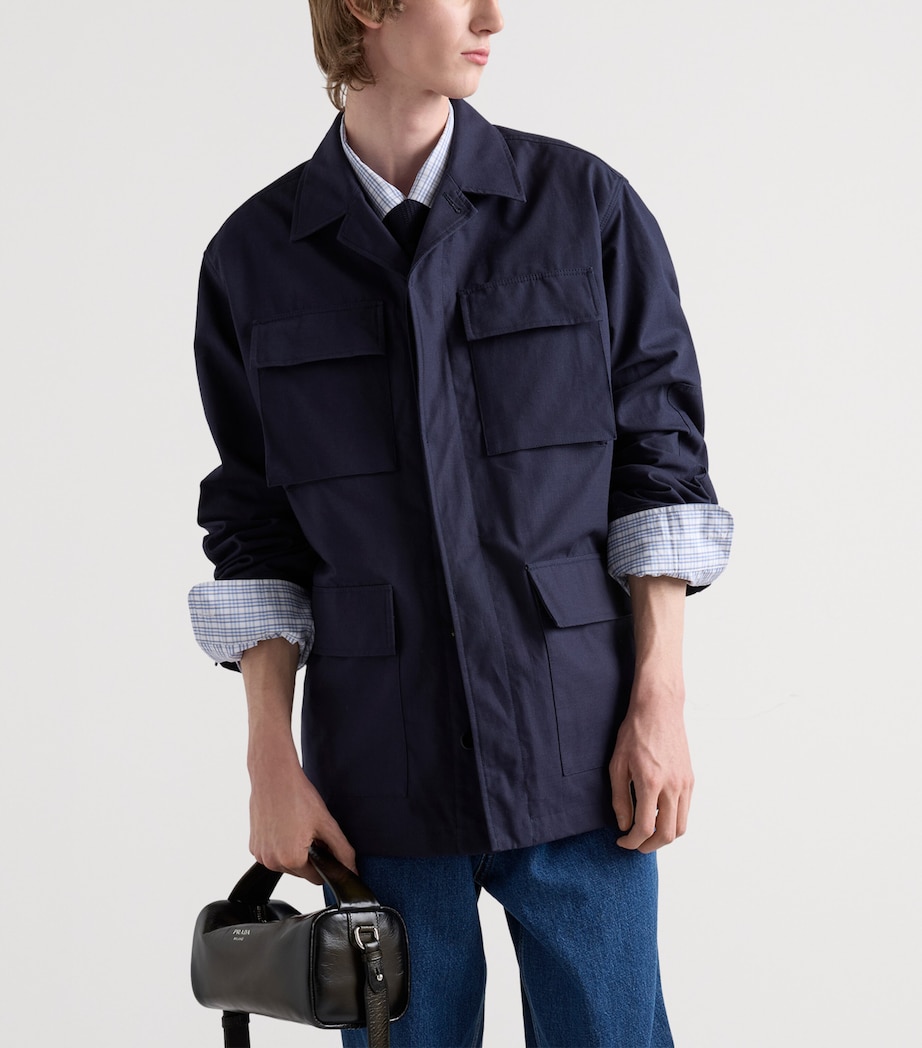 Prada Mens Cotton Safari Jacket Image 3
