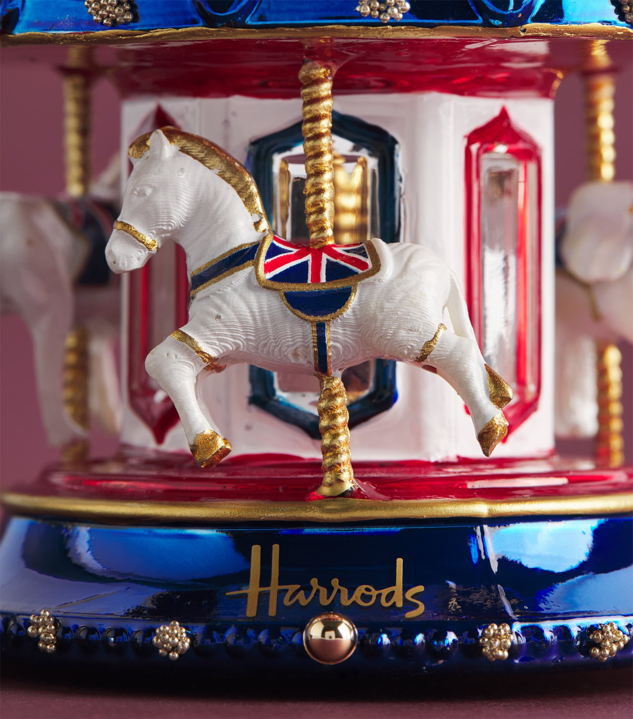 Harrods Circus Carousel Tree Decoration Image 2
