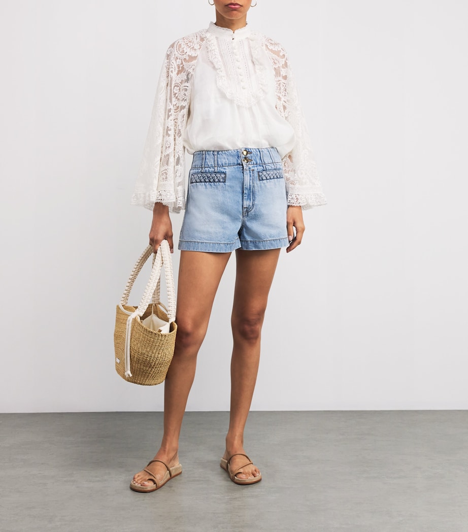 Denim Lucky Shorts SKYLK/SKYLARK Image 2