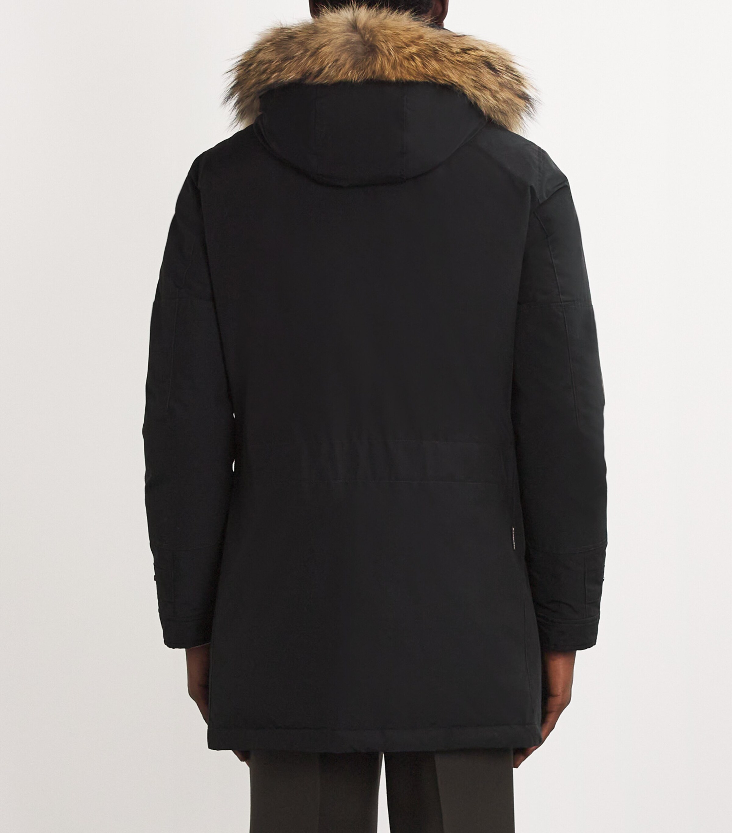 Woolrich Down Fur Trim Polar Parka Coat Harrods UK