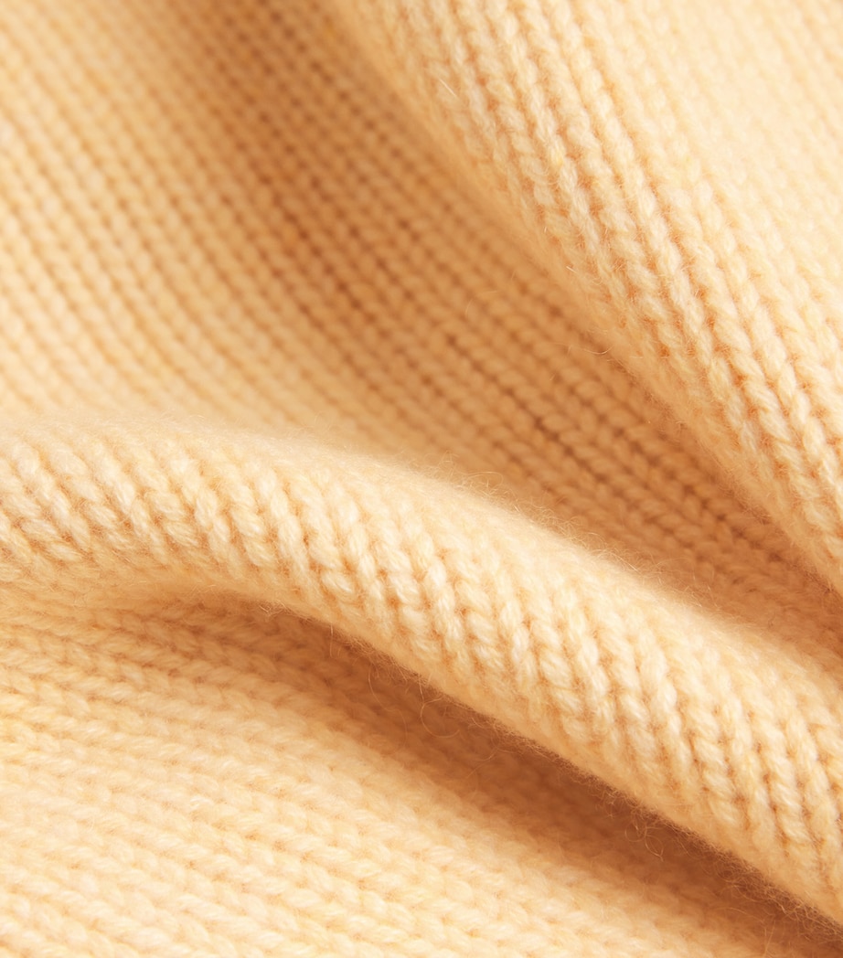 Cashmere Sculpted Cardigan BUTTER Image 5