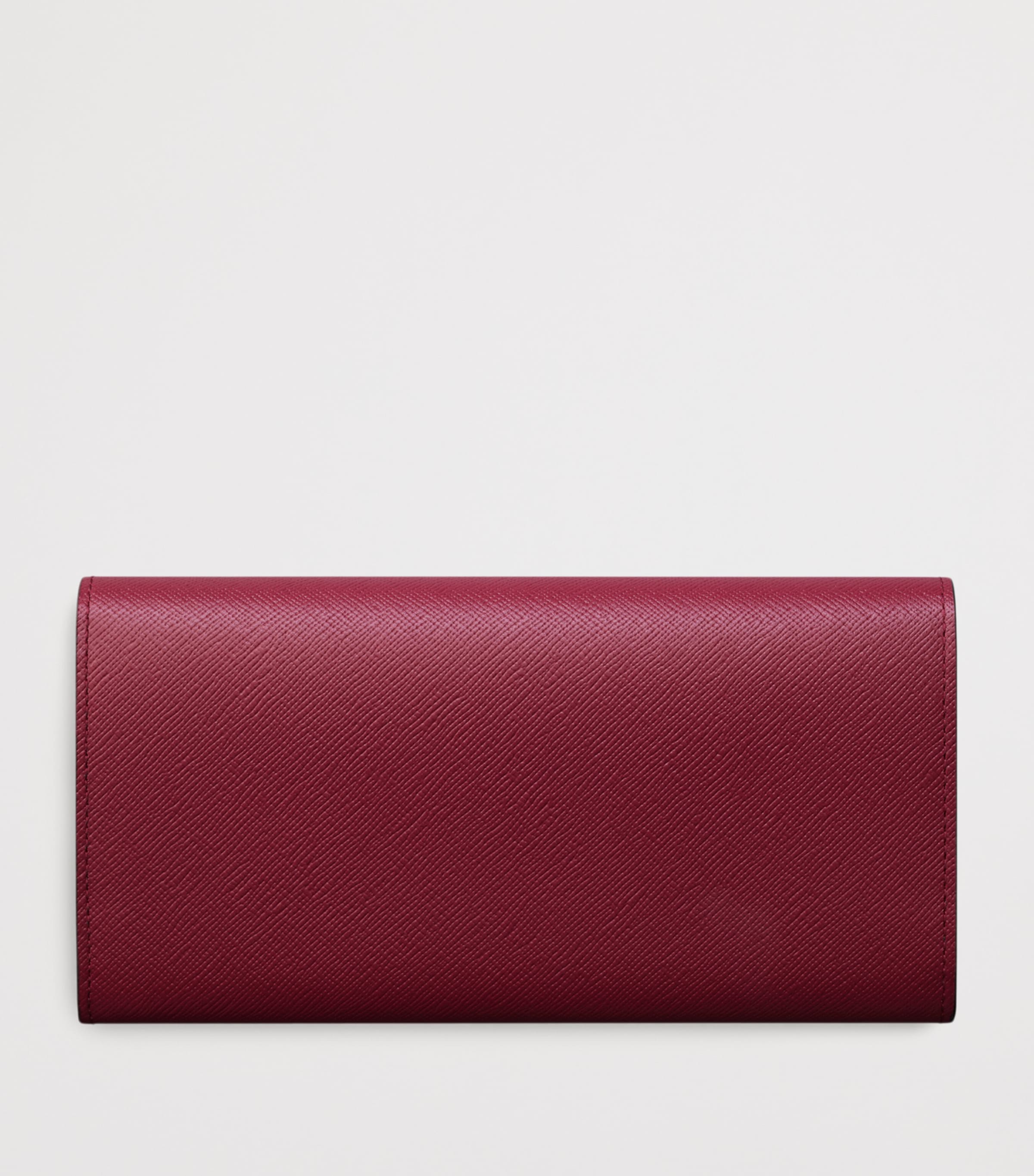 Cartier Leather C de Cartier International Wallet Red Image 3