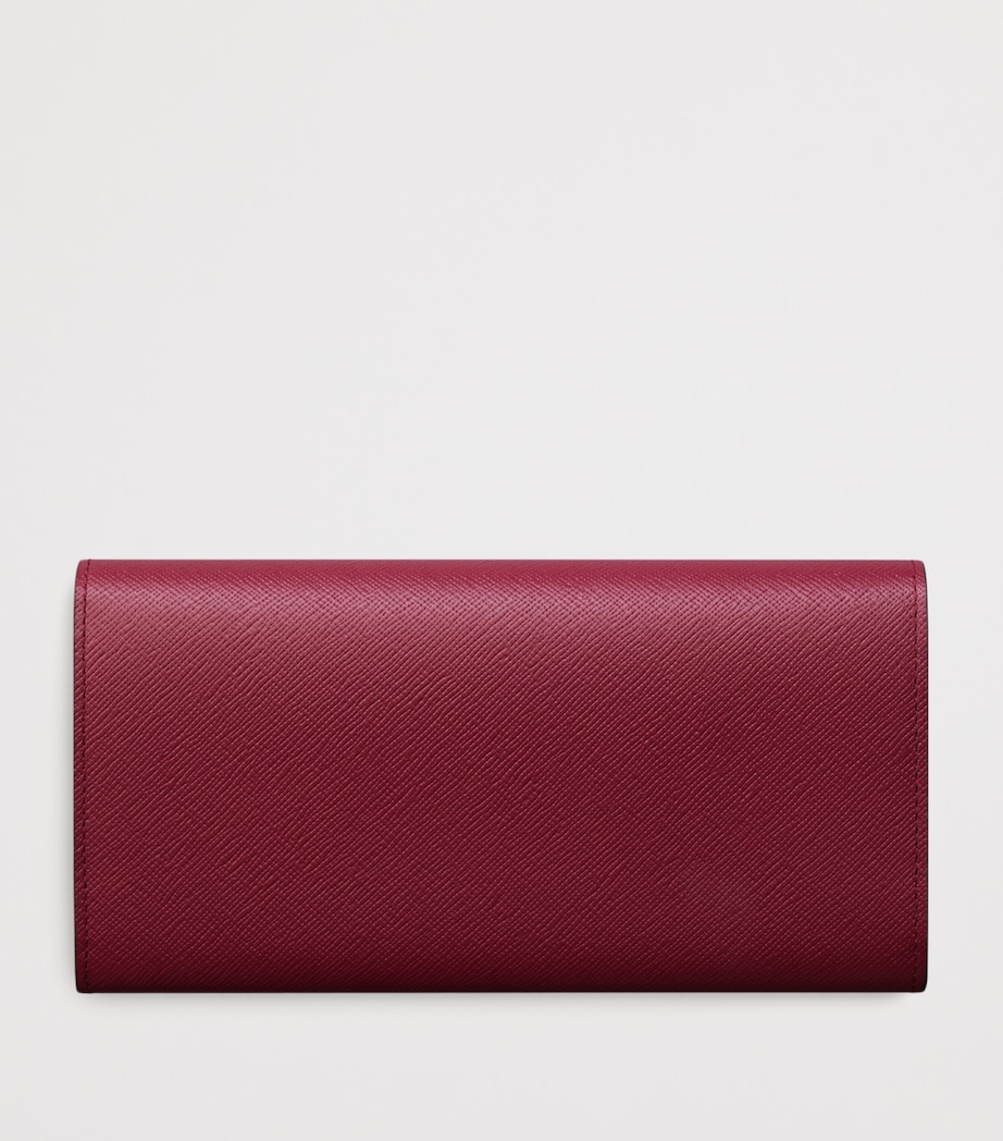 Cartier Leather C de Cartier International Wallet Red Image 3