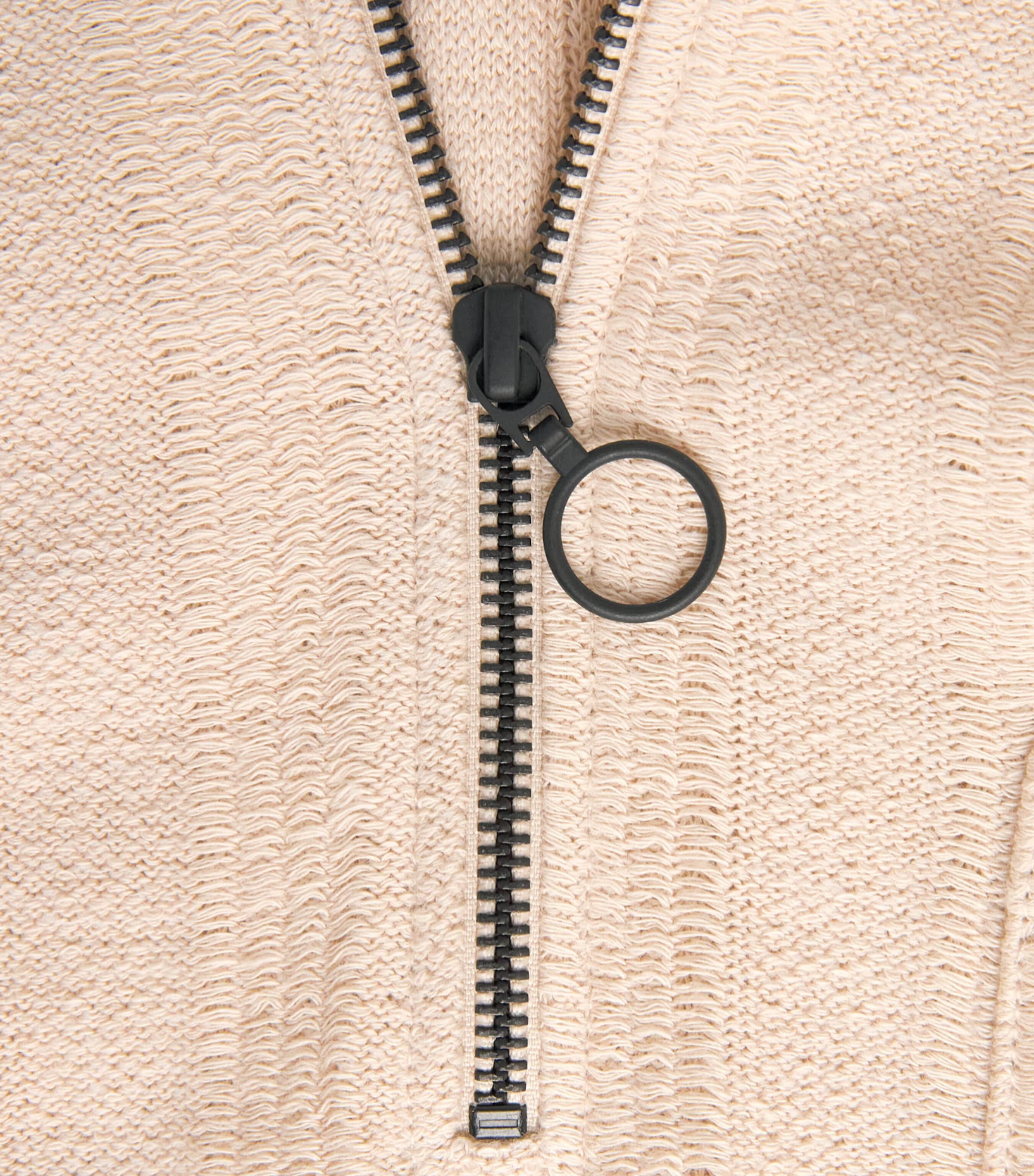 Oliver Spencer Mens Lorimer Half-Zip Sweatshirt Cream Image 6