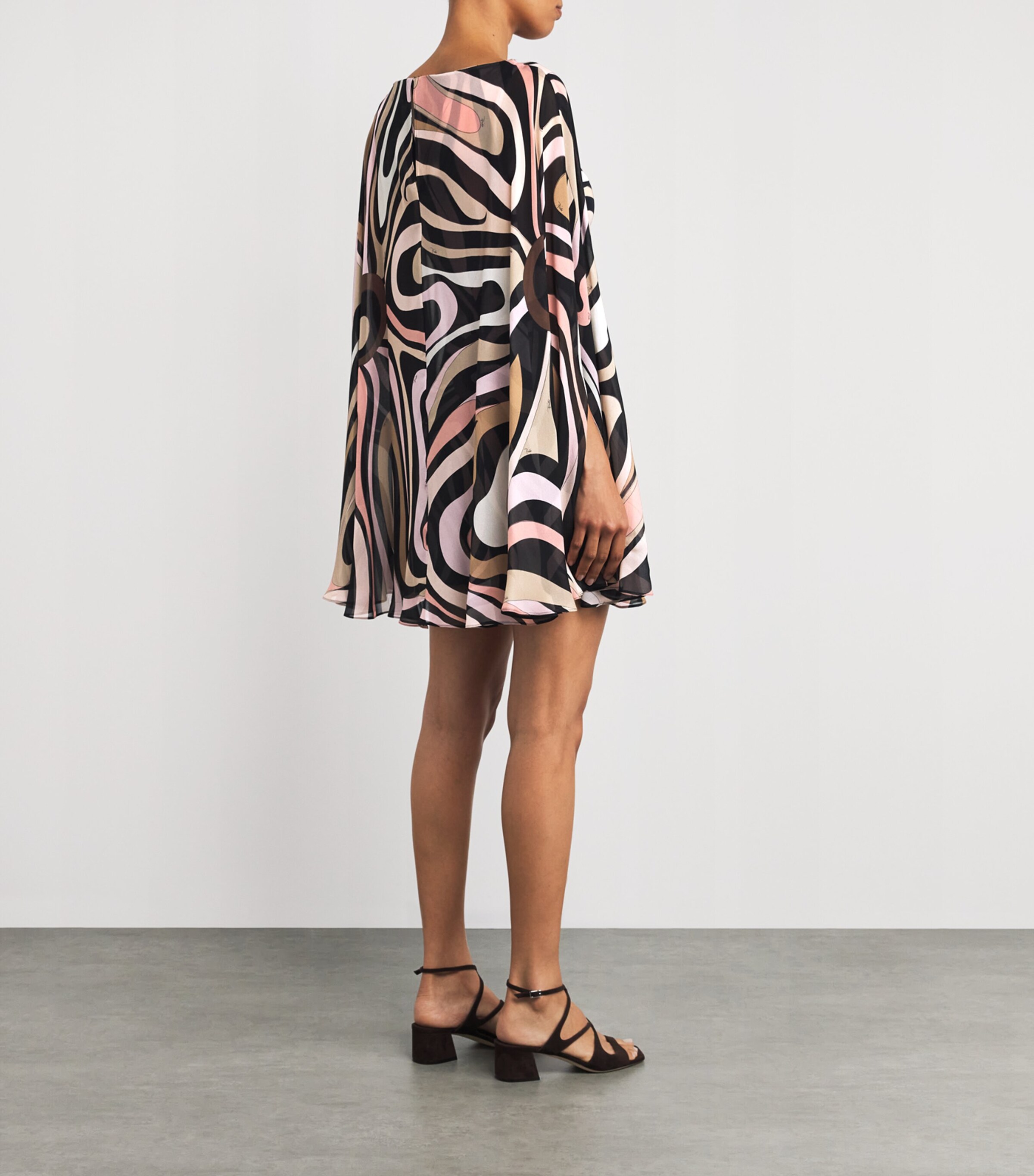 knee length dresses for ladies Noir Wild Kaftan Mini Dress by Wyshlist main image 0