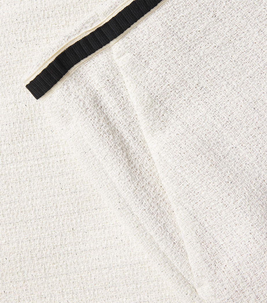 Tweed Wide-Leg Trousers ECRU Image 5