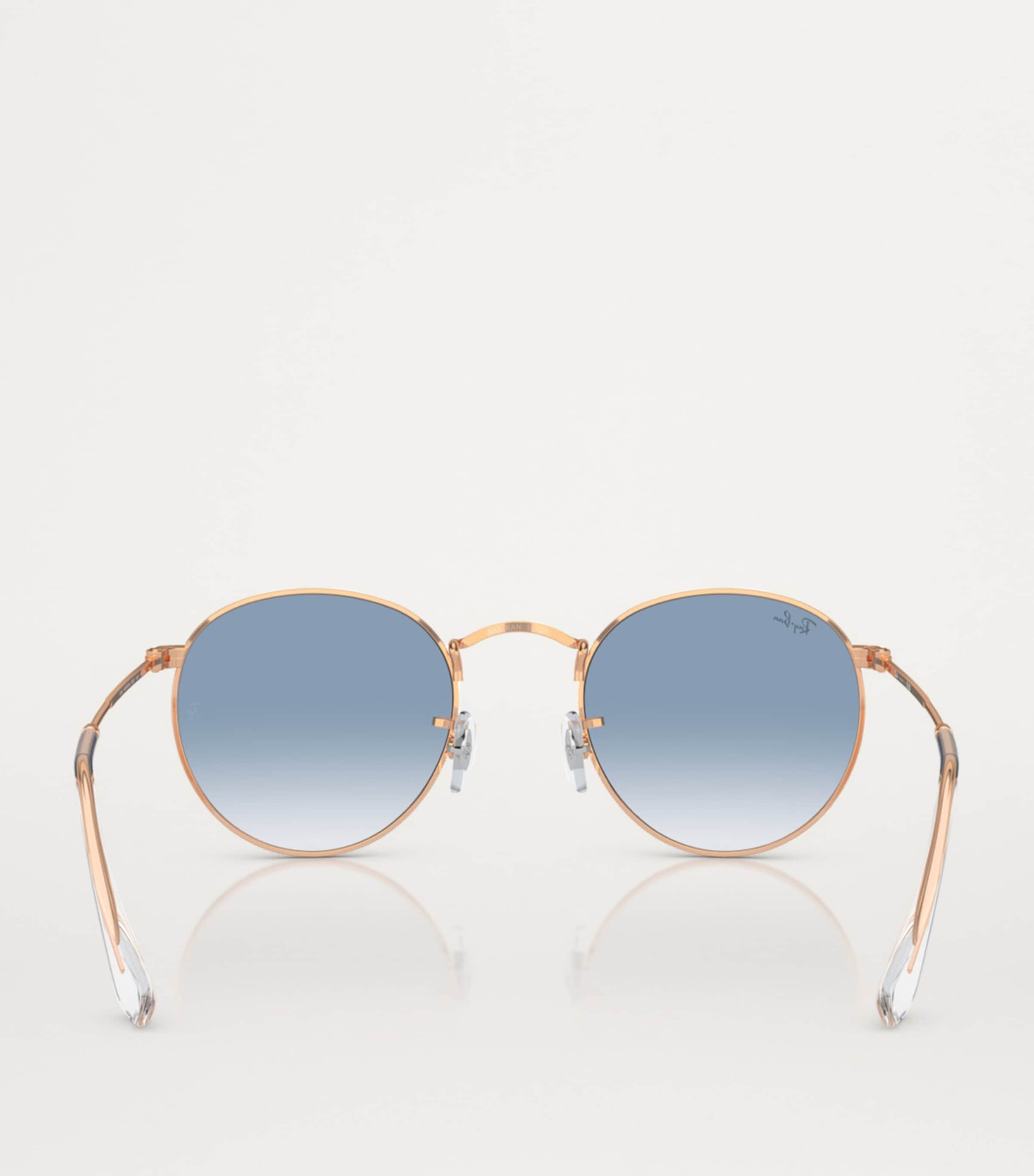RB3447 Round Metal Sunglasses 92023F Image 4