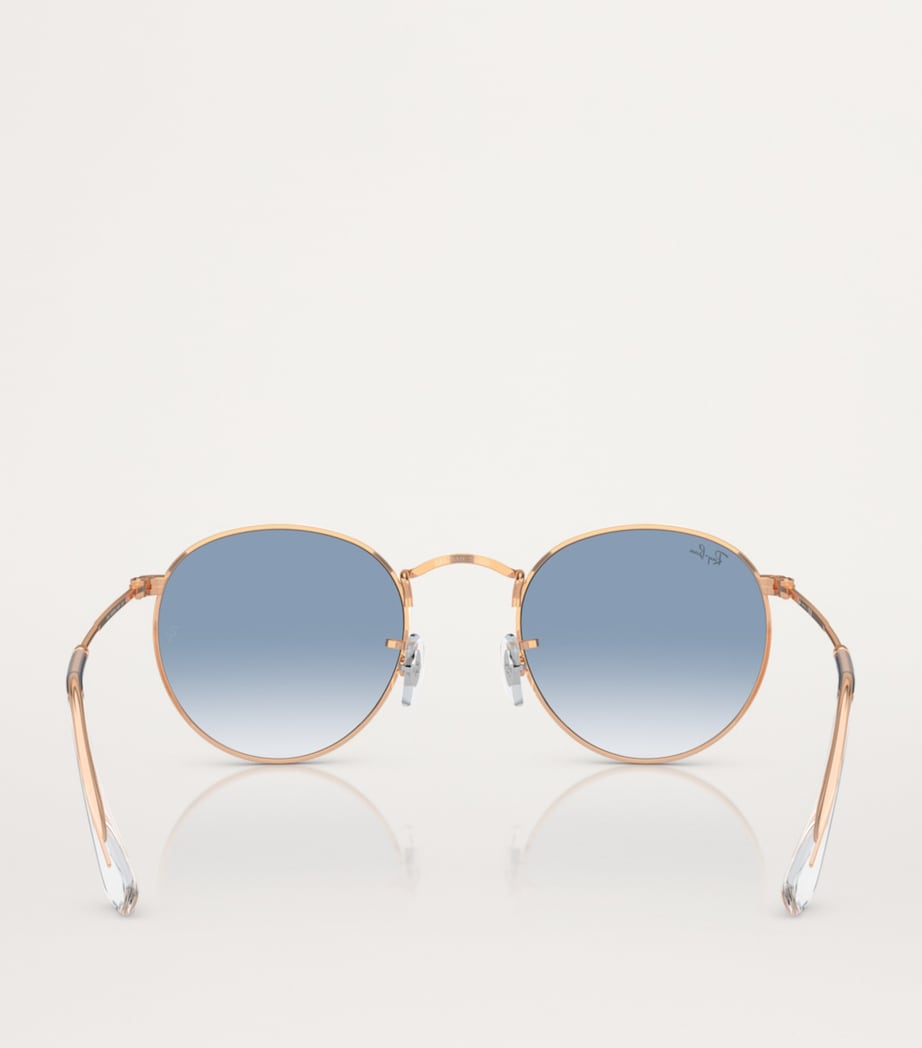 RB3447 Round Metal Sunglasses 92023F Image 4