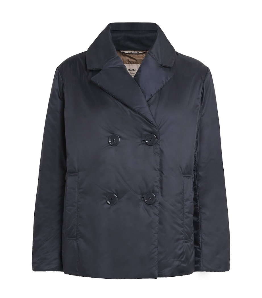 Padded Double-Breasted Jacket MIDNIGHTBLUE Image 1