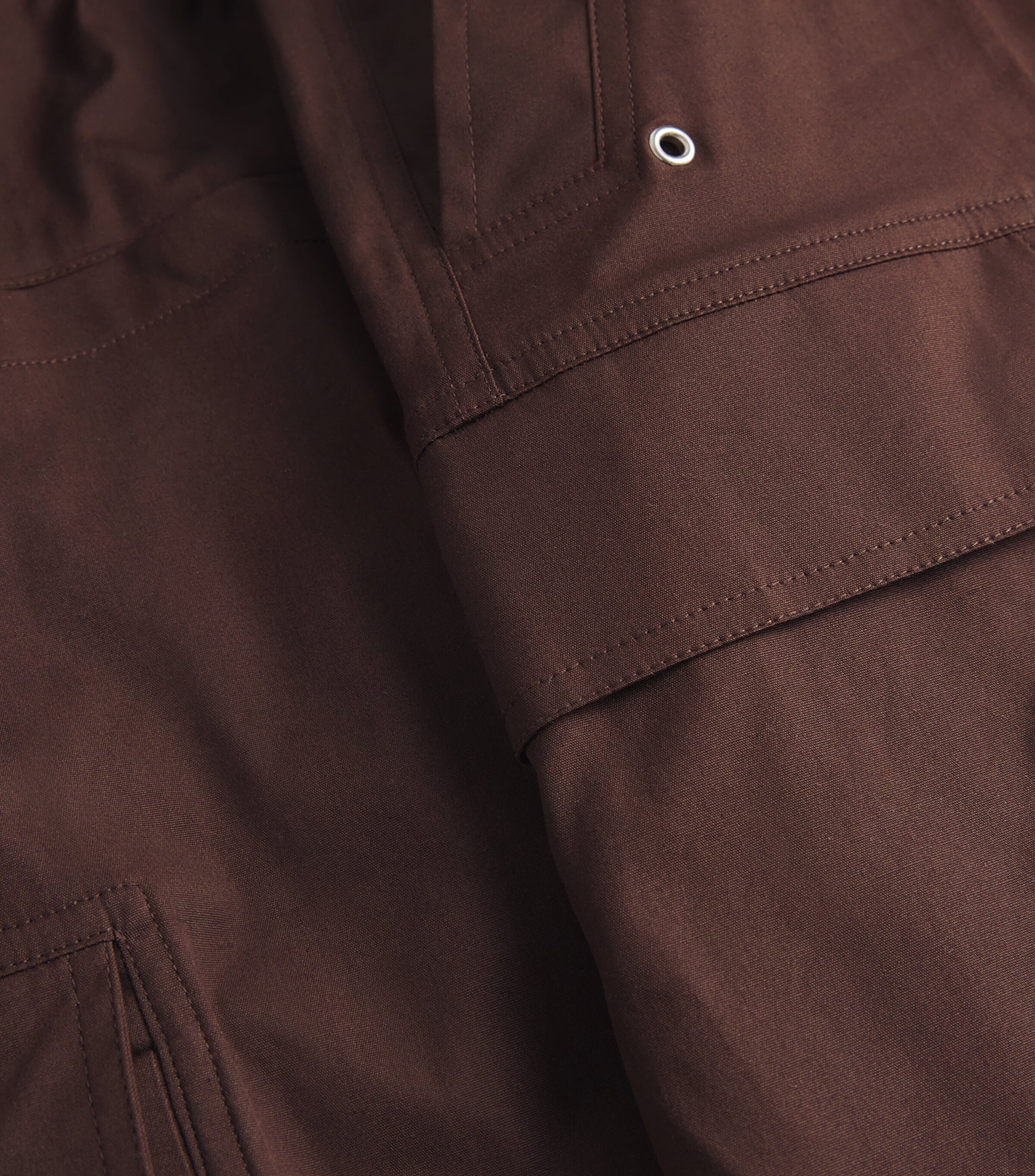 Rick Owens Mens Stretch-Cotton Cargobela Shorts Image 5