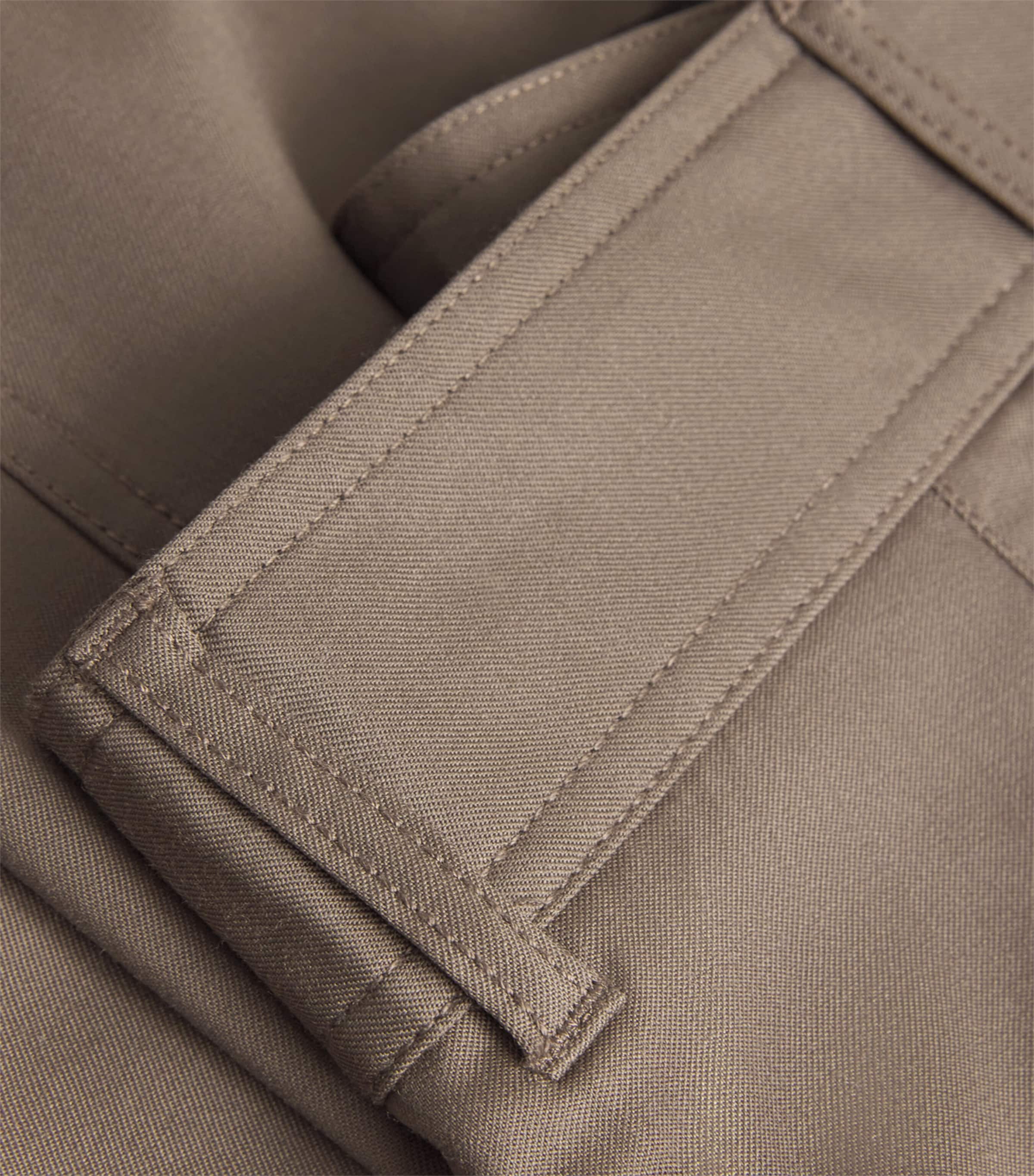 Stretch-Virgin Wool Trousers U6189 Image 5