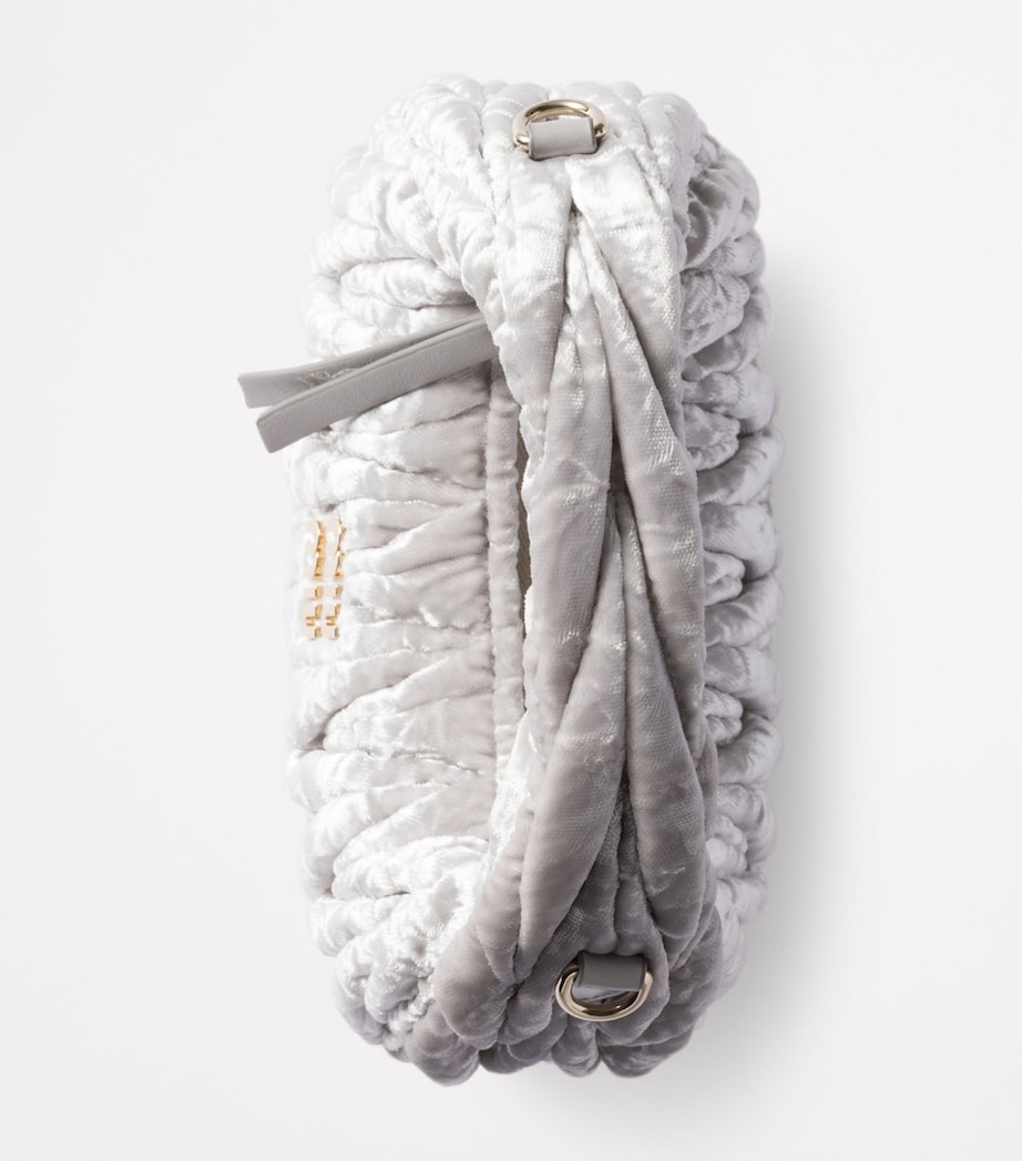 Mini Velvet Wander Top-Handle Bag F073X Image 5