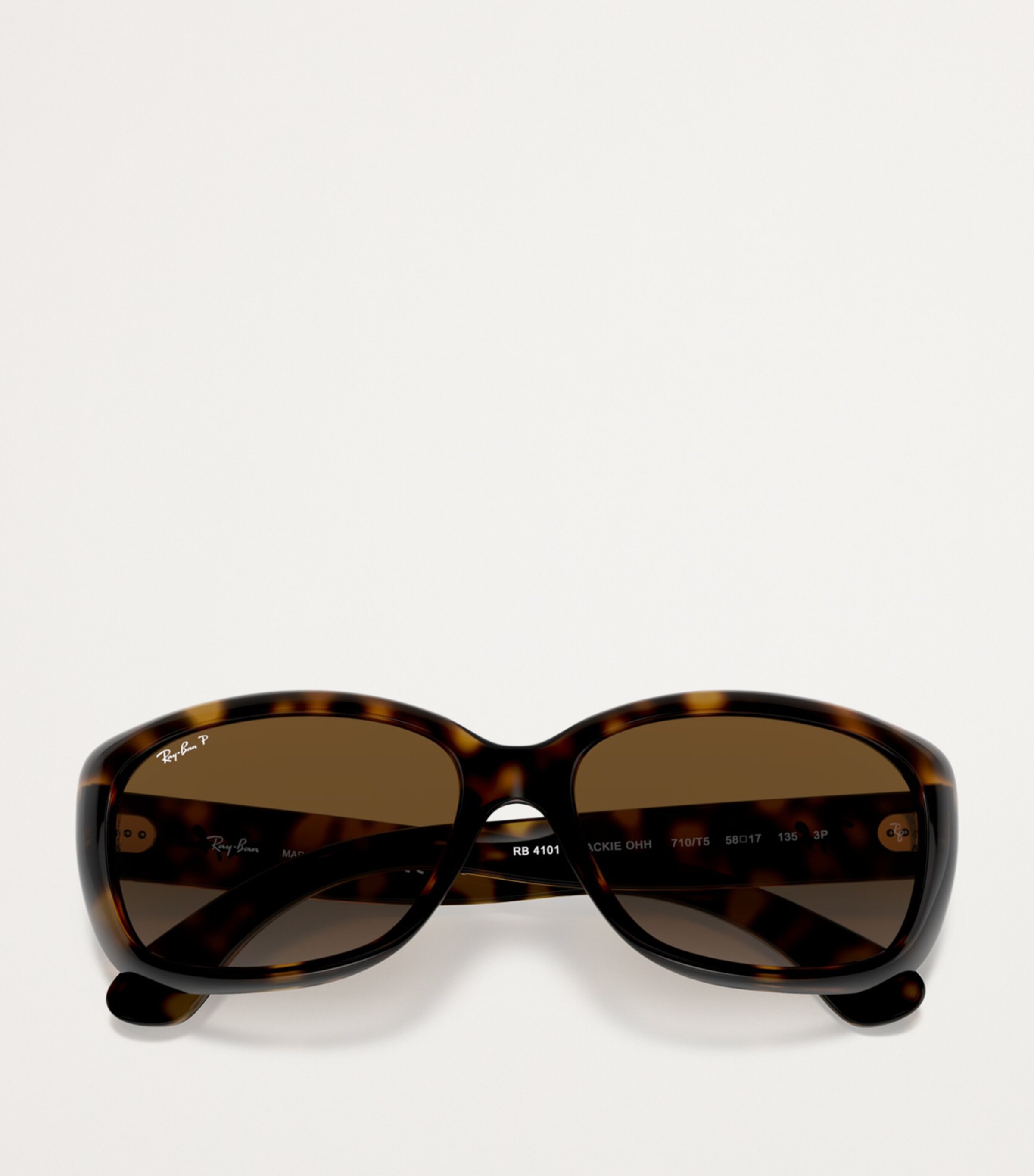 Ray-Ban Tortoiseshell Jackie Ohh Sunglasses Brown Image 5