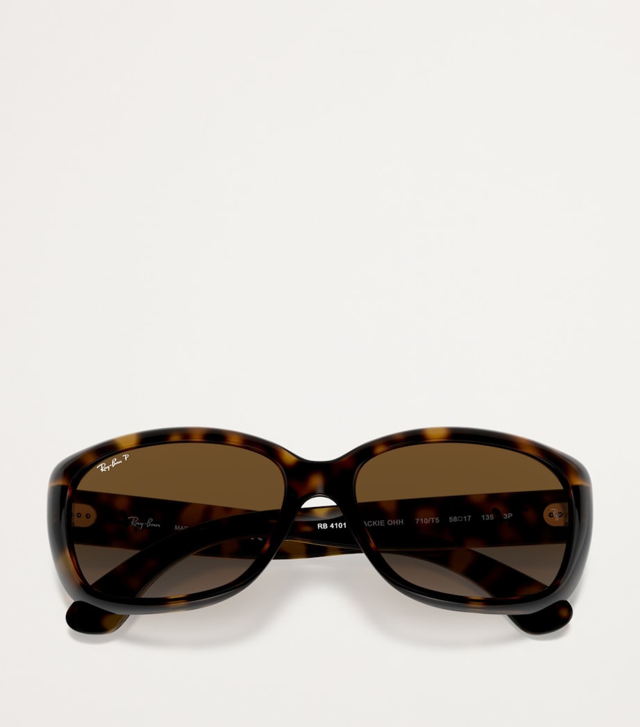 Ray-Ban Tortoiseshell Jackie Ohh Sunglasses Brown Image 5