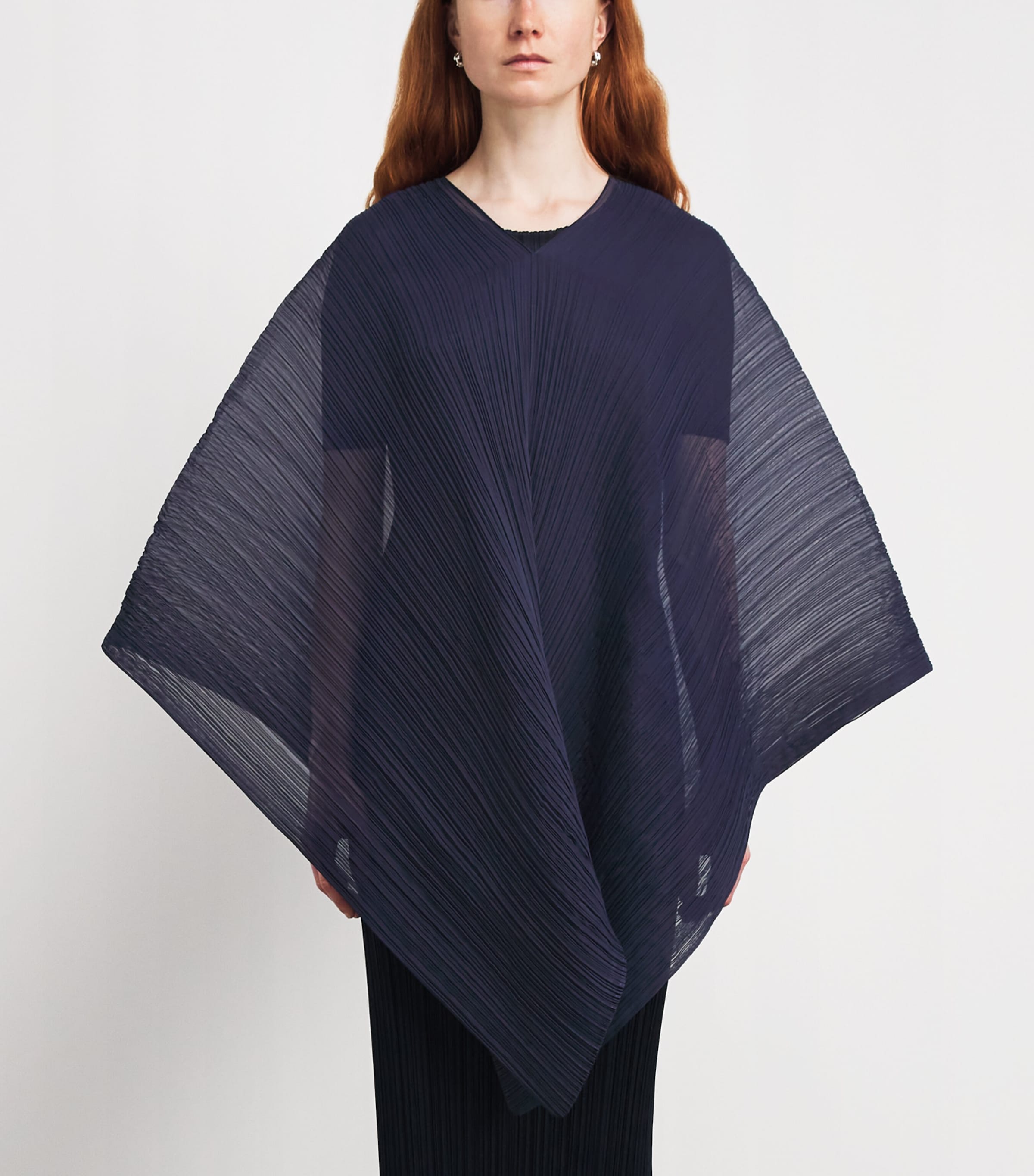 Pleats Please Issey Miyake Blue Madame-T May Stole | Harrods UK