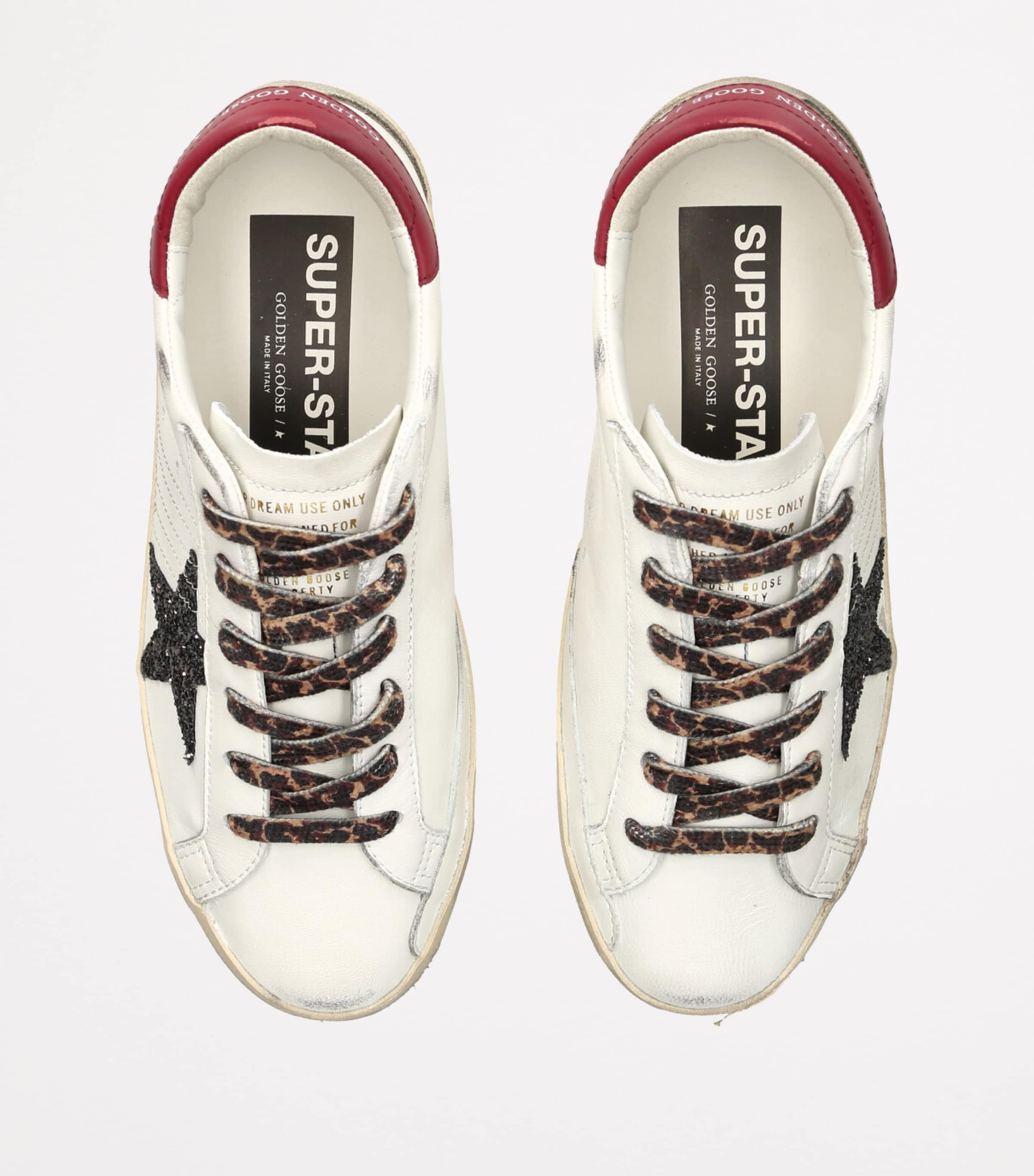 Leather Super-Star Sneakers WHITE/COMB Image 4