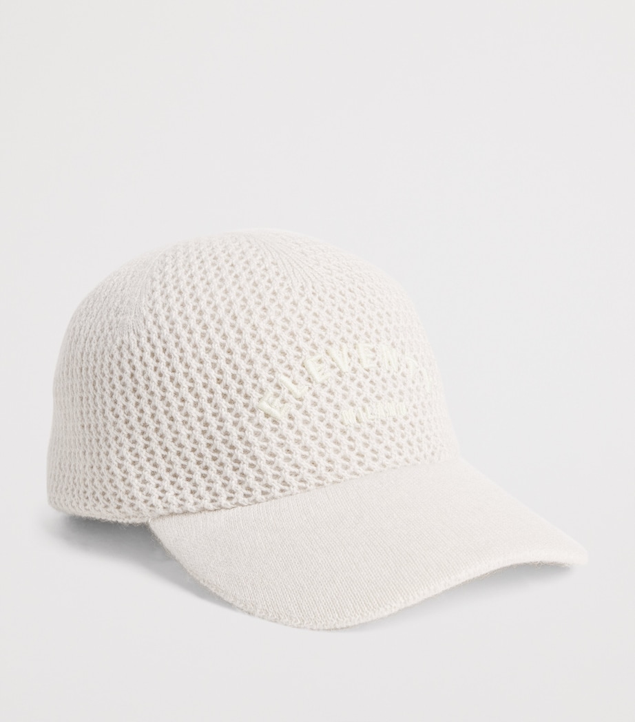 Cashmere Capello Baseball Cap SABBIA Image 2
