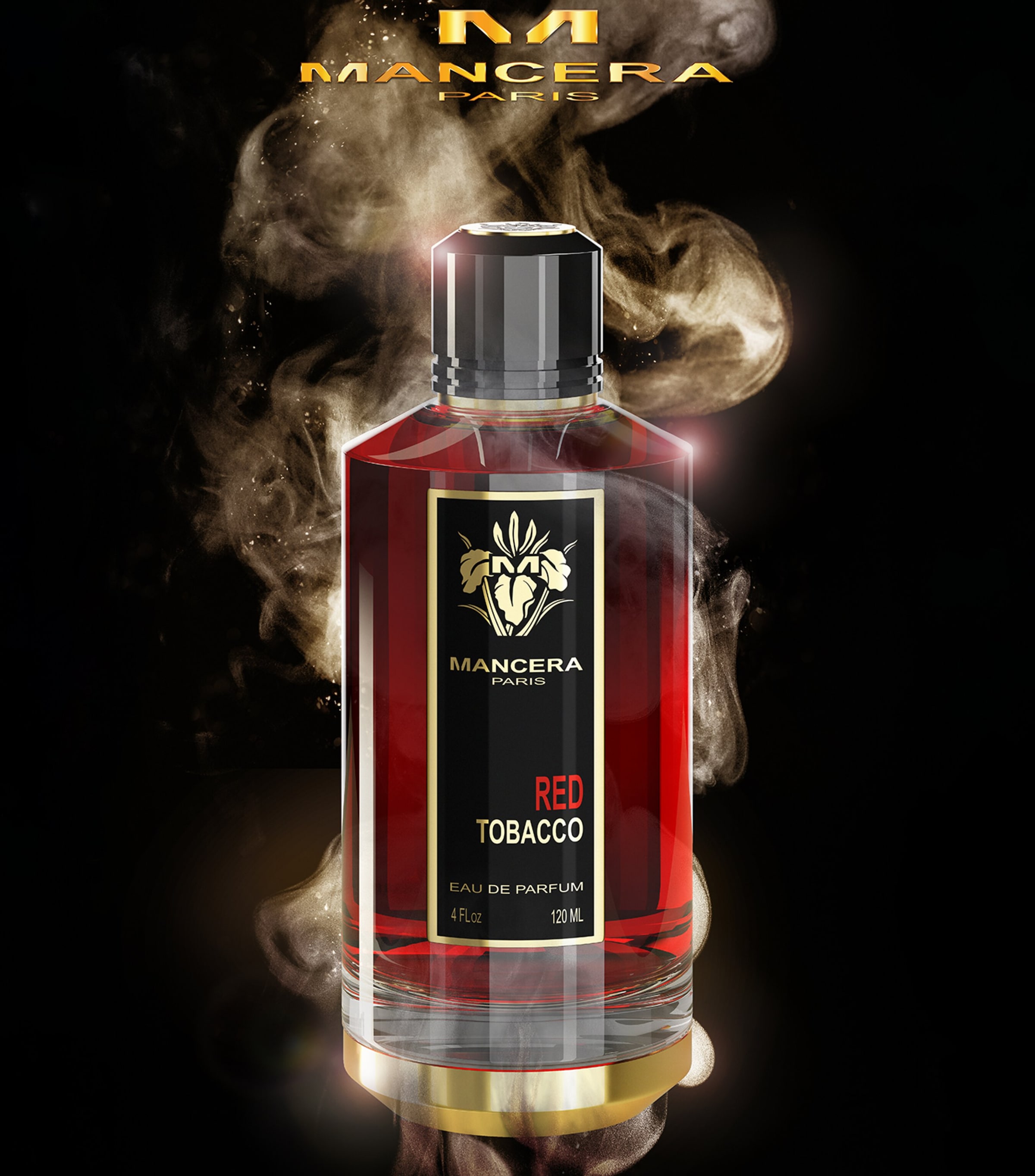 Mancera Red Tobacco Eau shops de Parfum 4 oz / 120 ml